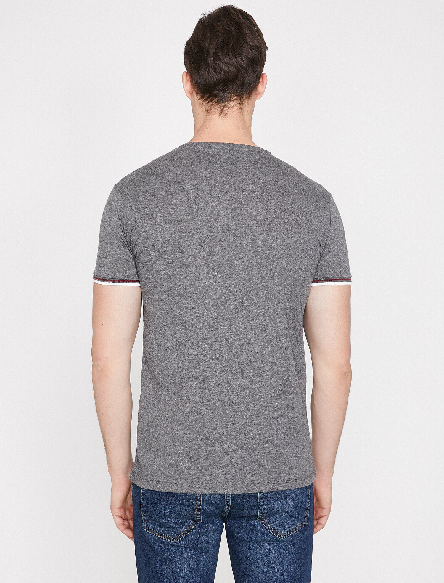   Bisiklet Yaka Tişört