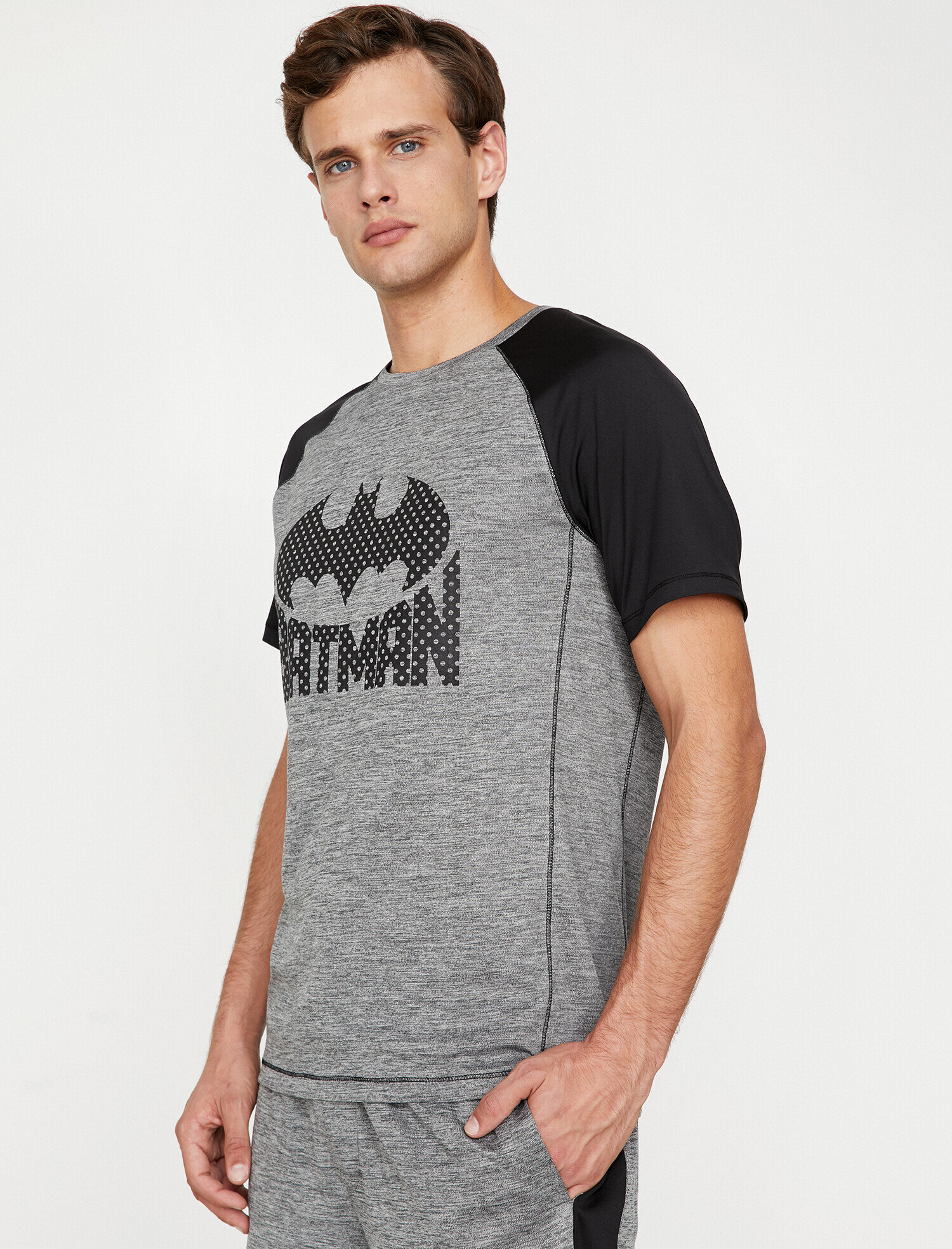   Batman Lisanslı Baskılı T-Shirt