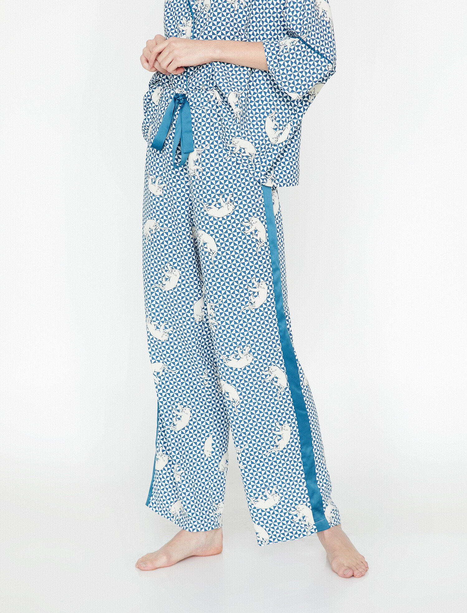   Desenli Pijama Altı