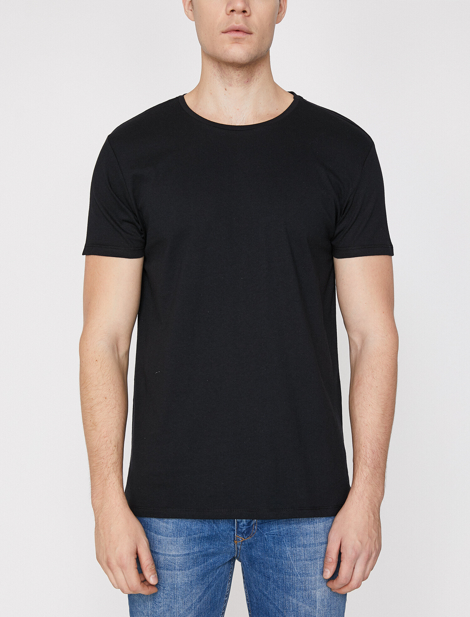 Bisiklet Yaka Tişört