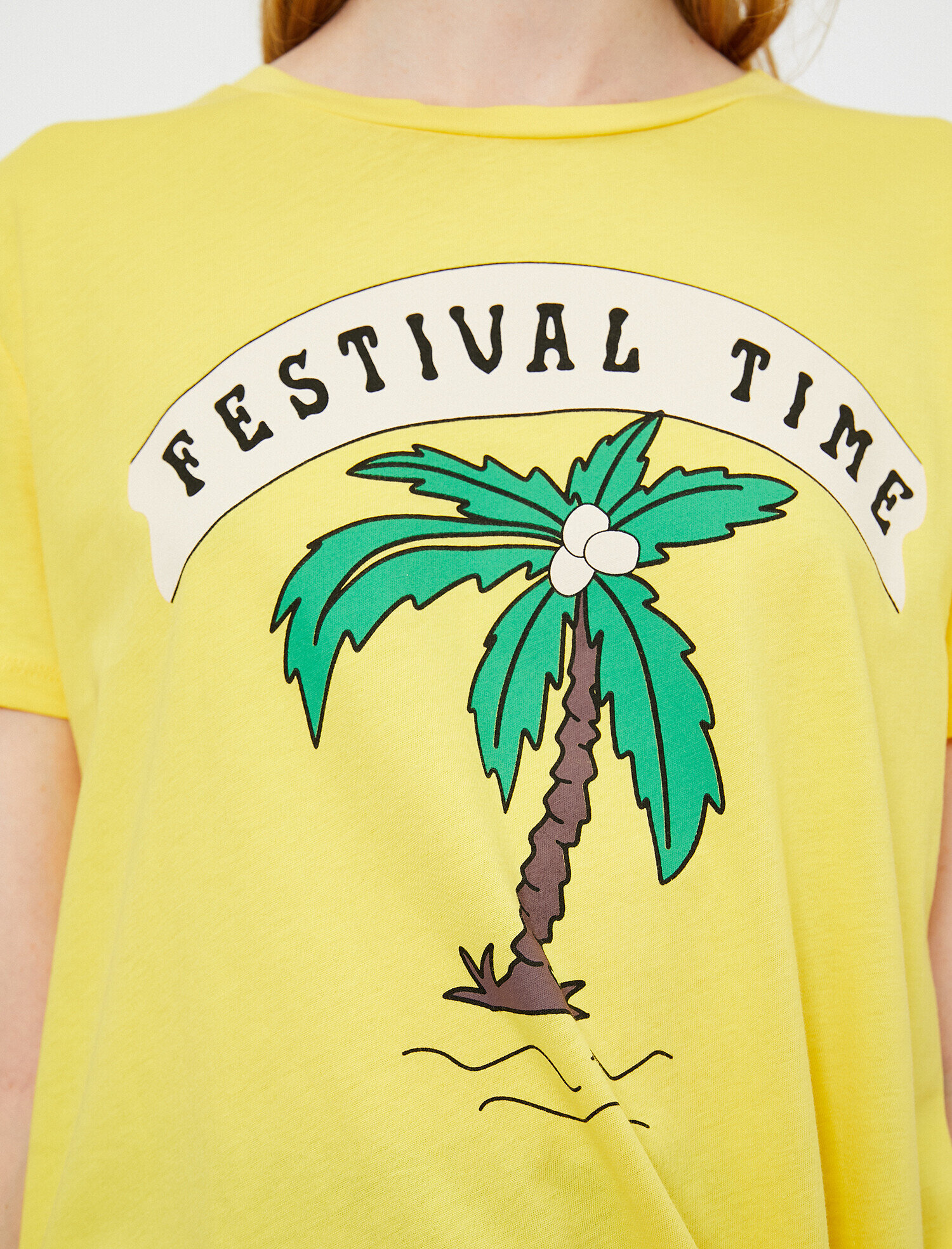   Yazılı Baskılı Tişört