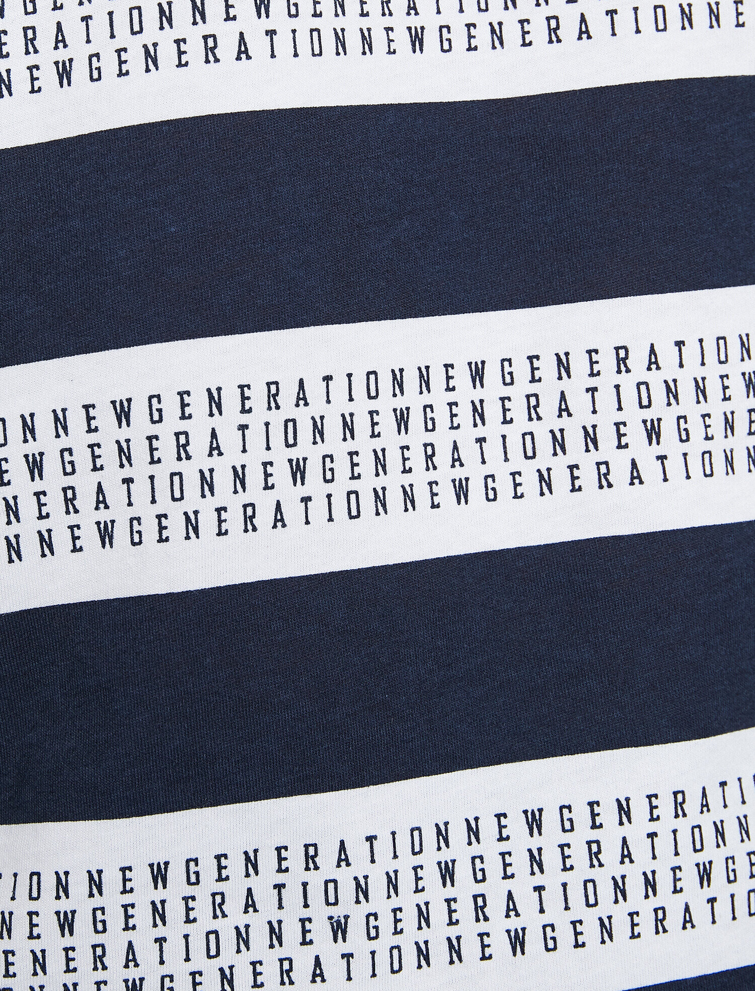   Çizgili Tişört Kısa Kollu