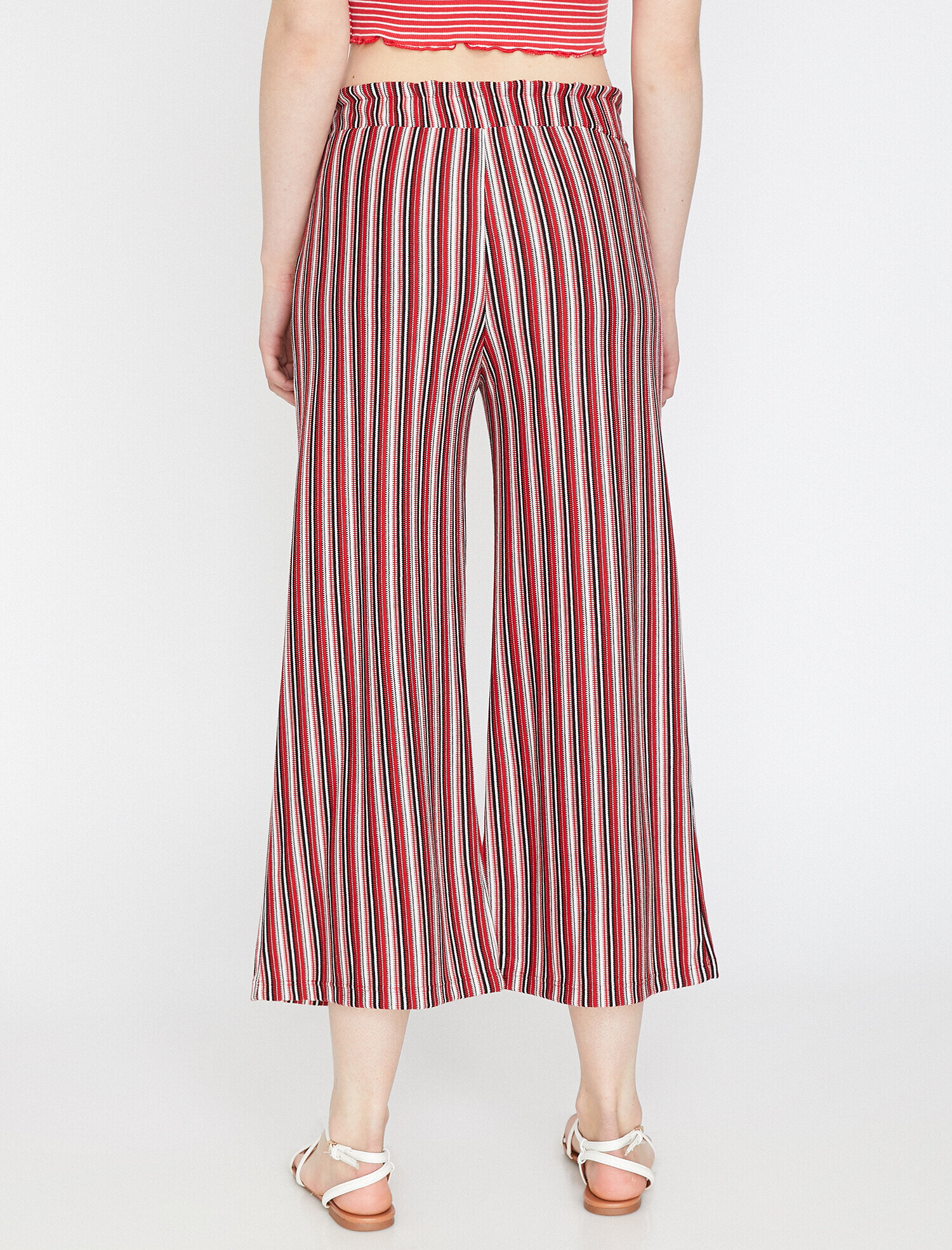 Carmen Jean - Yüksek Bel Dar Kesim Dar Paça Pantolon