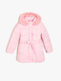 Suni Kürk Detaylı Kaban