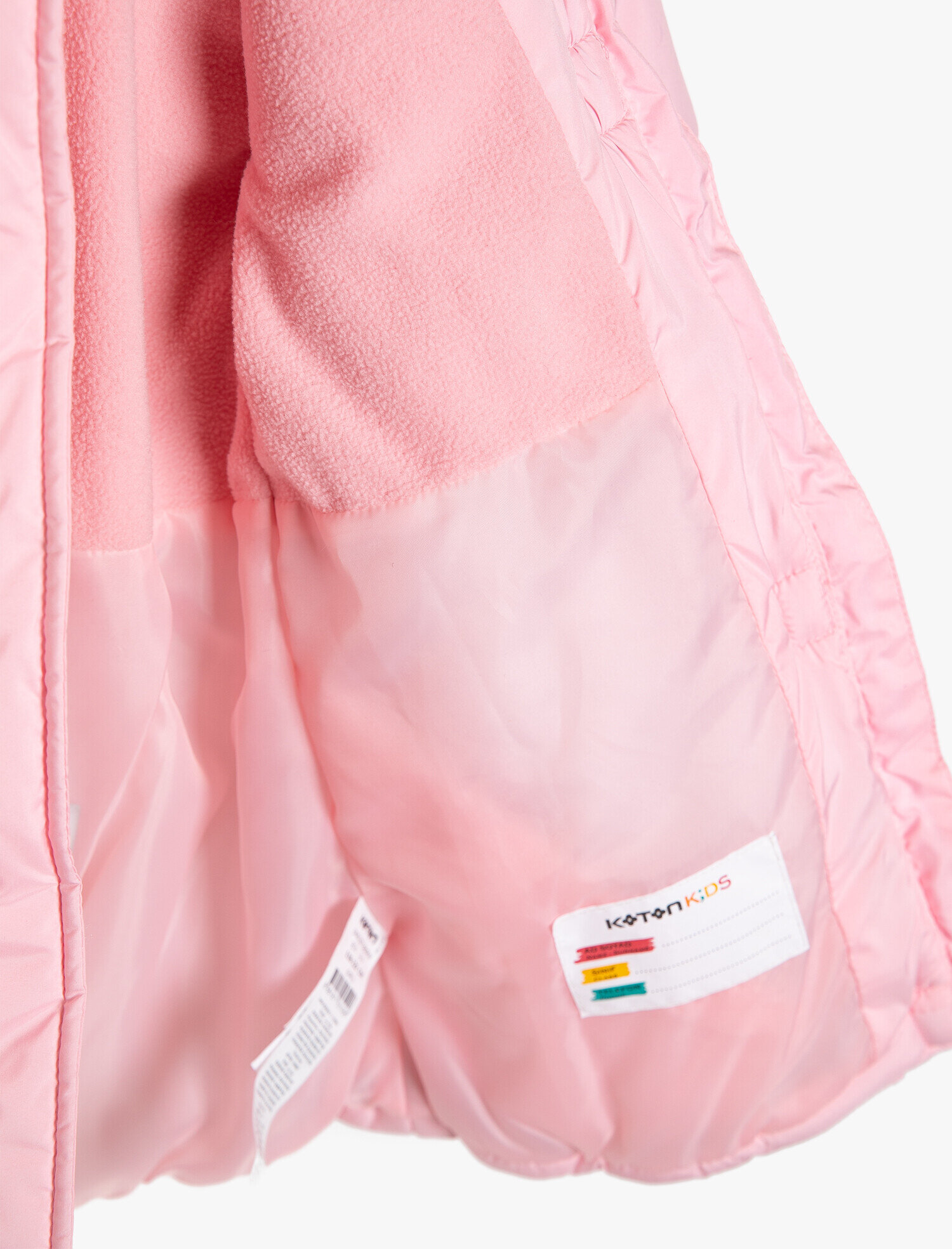  Kız Çocuk Suni Kürk Detaylı Kaban