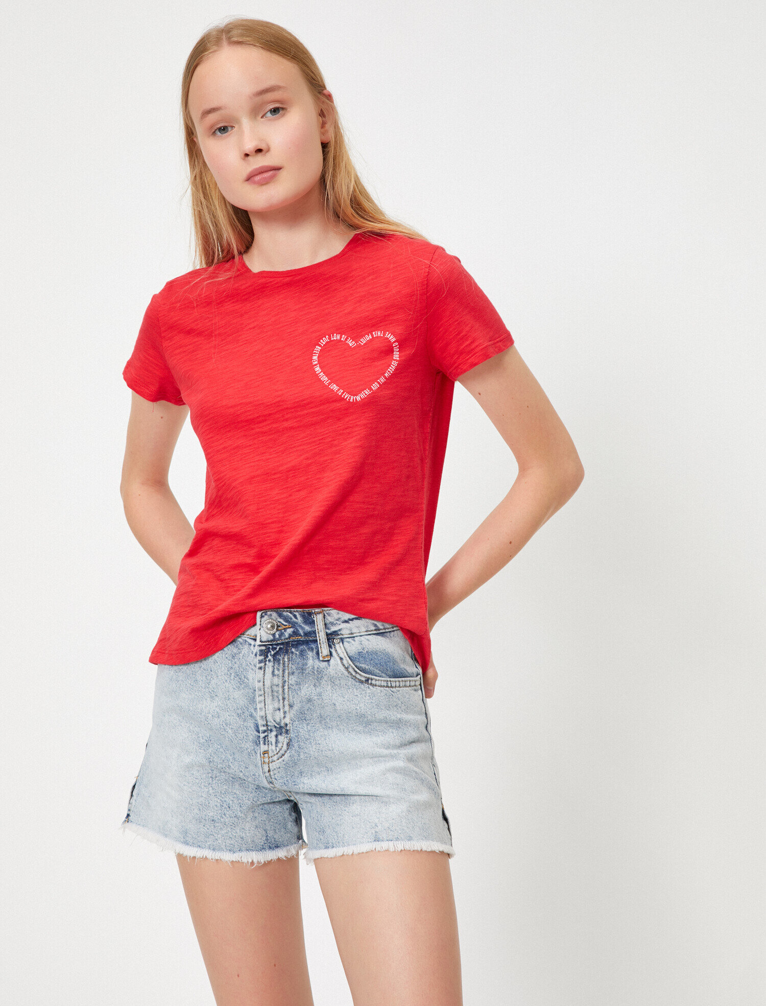   Yazılı Baskılı Tişört