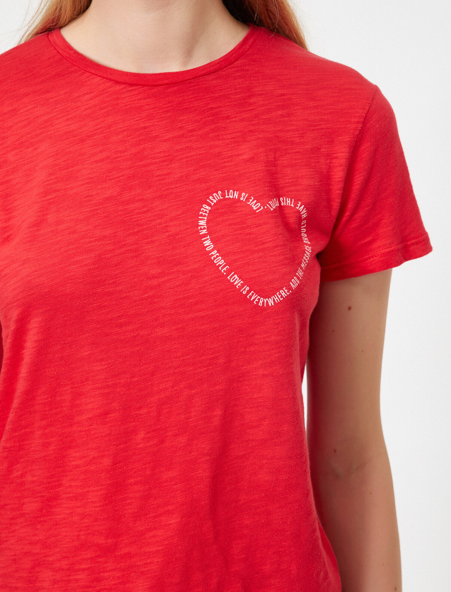   Yazılı Baskılı Tişört