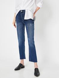 Eve Jean Straight Jean Pantolon