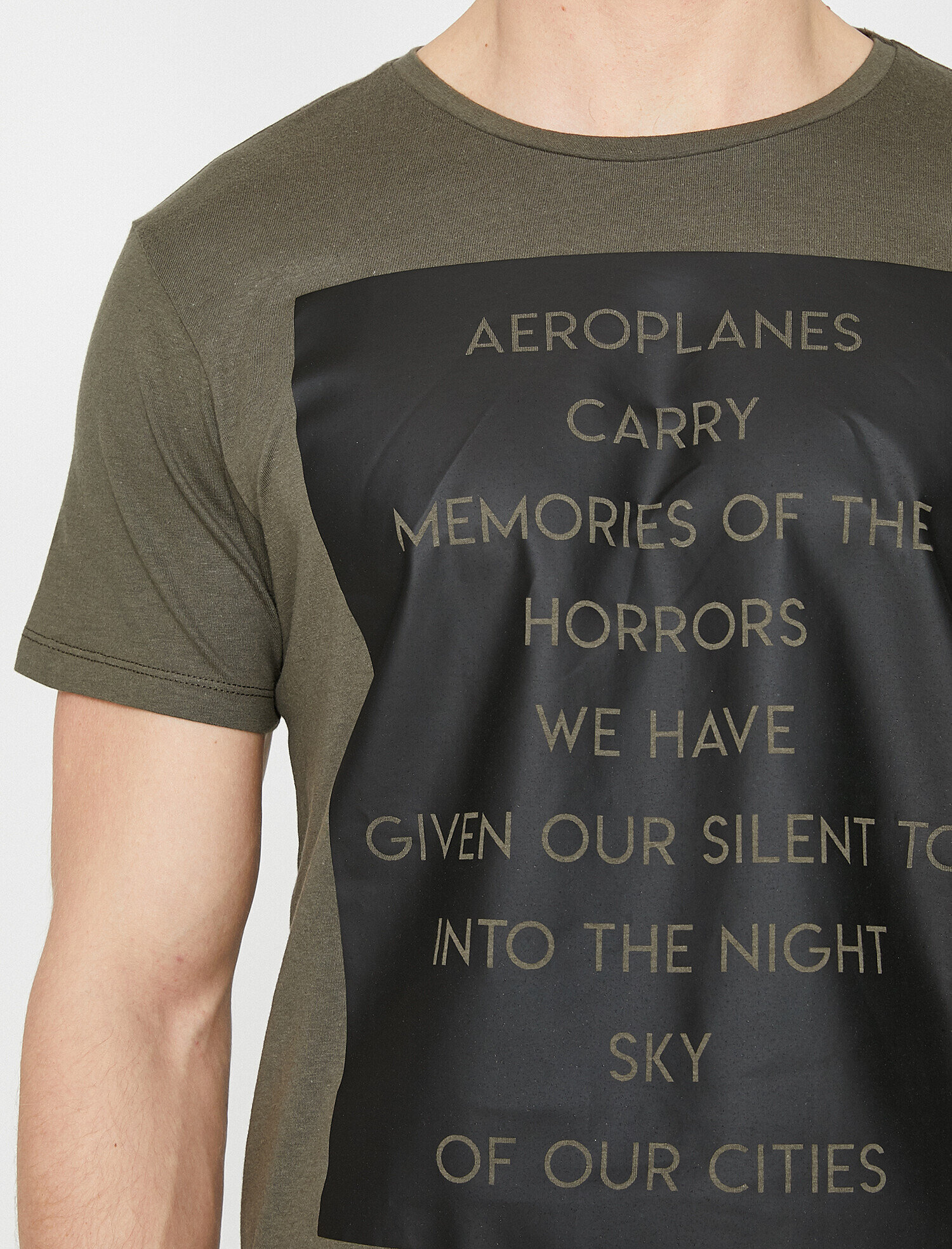   Baskılı Tişört Kısa Kollu