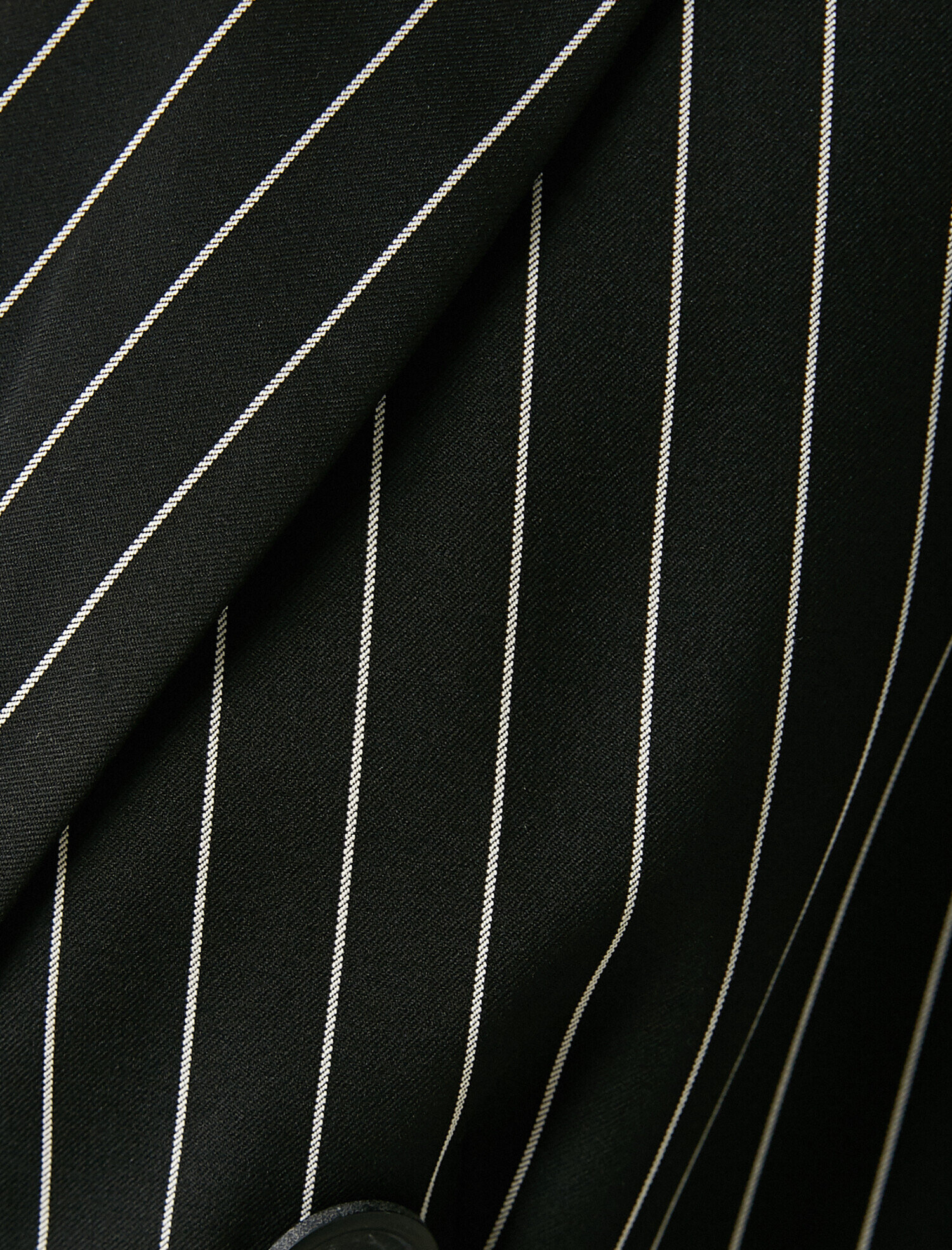   Cep Detaylı Çizgili Blazer Ceket