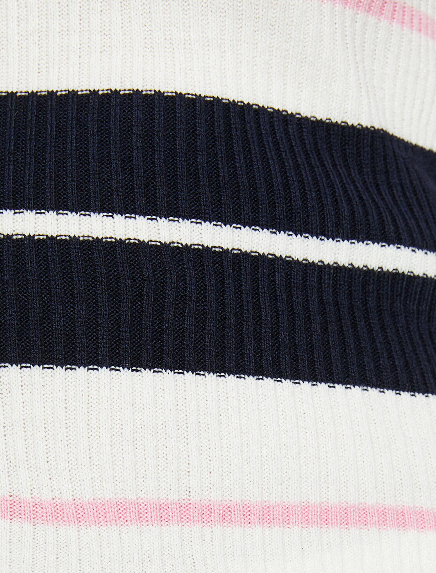   Çizgili Triko Kazak