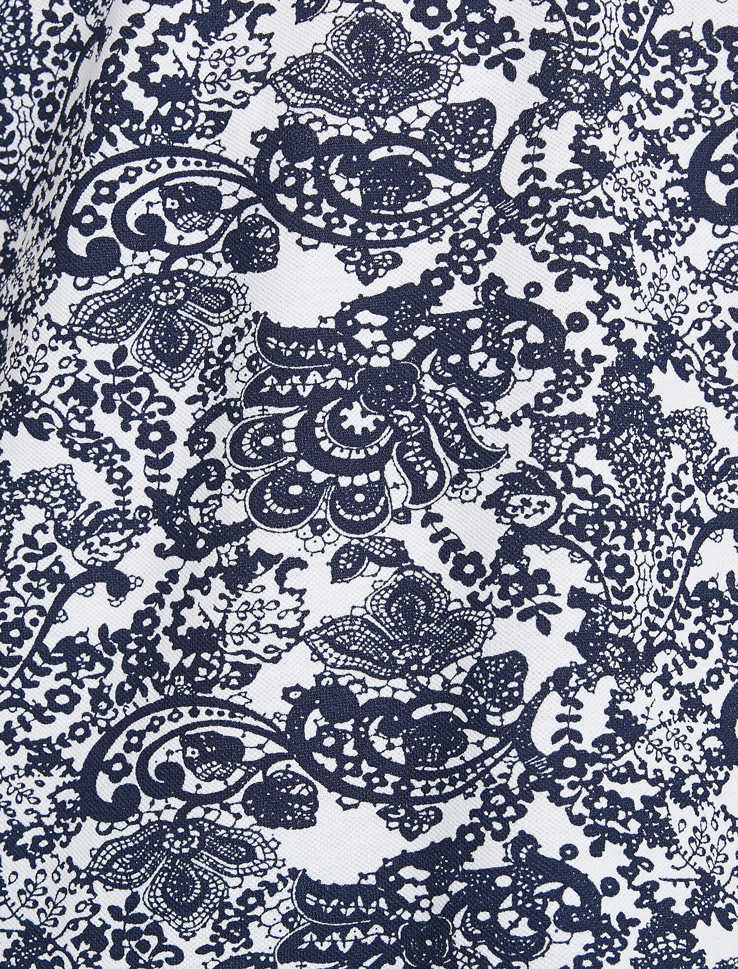   Desenli Polo Yaka Tişört Kısa Kollu