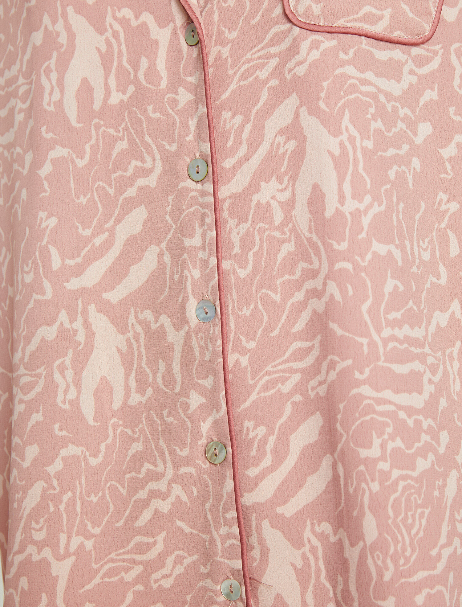   Desenli Pijama Üstü