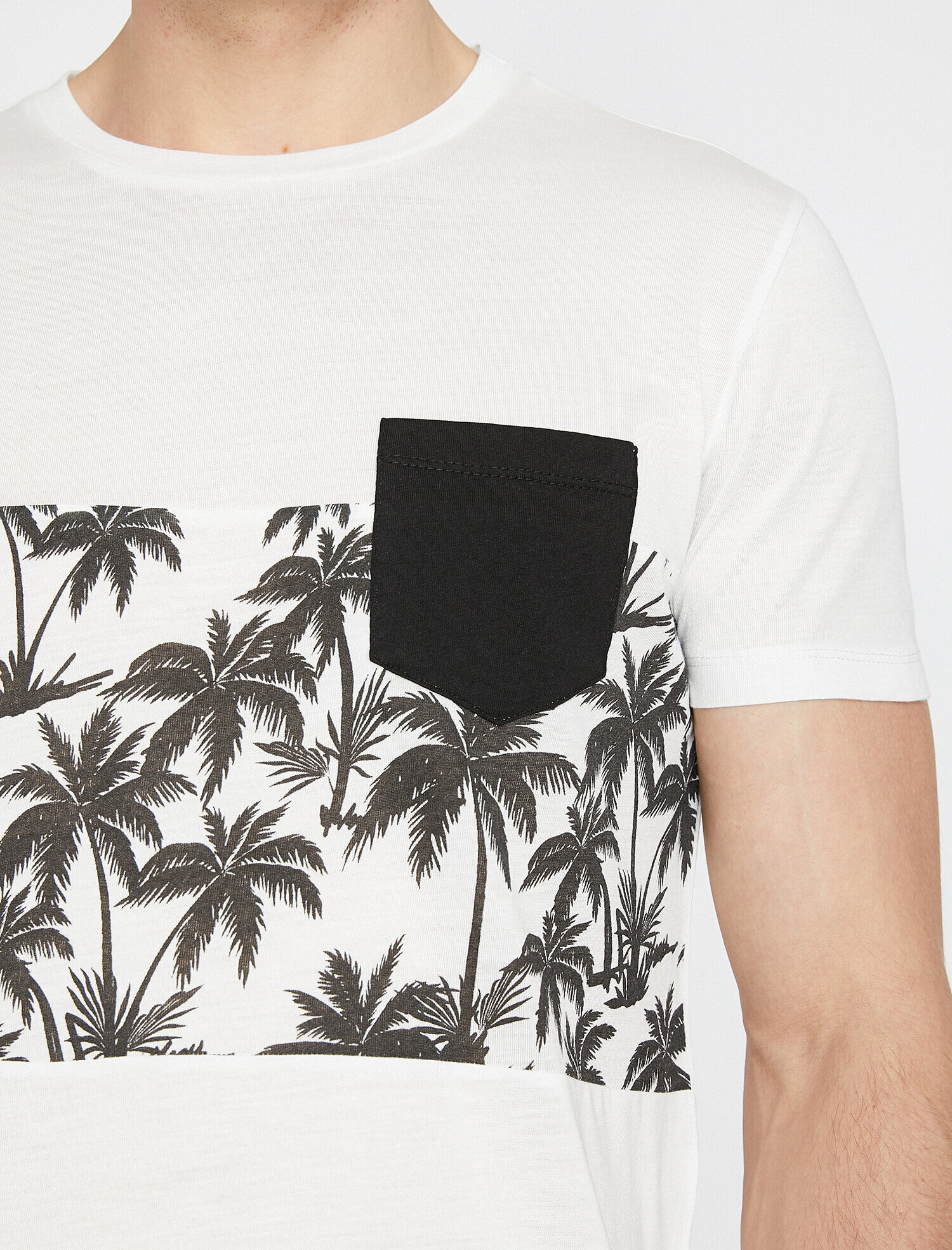   Baskılı Tişört Kısa Kollu