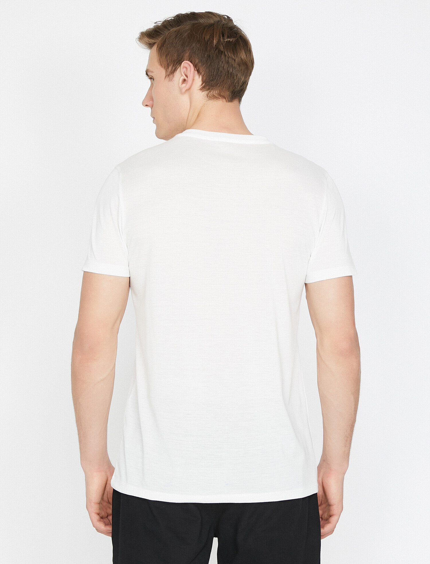   Baskılı Tişört Kısa Kollu