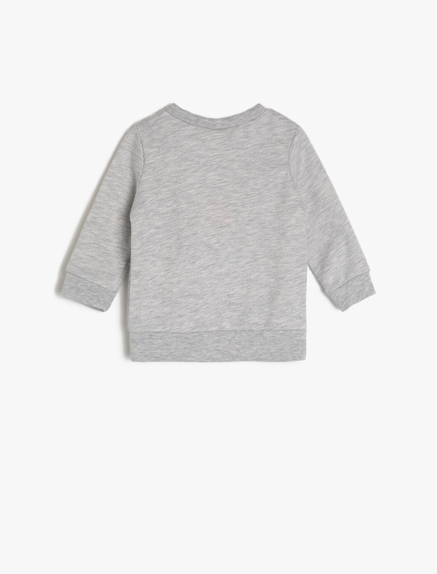 Kız Bebek Baskılı Sweatshirt Uzun Kollu