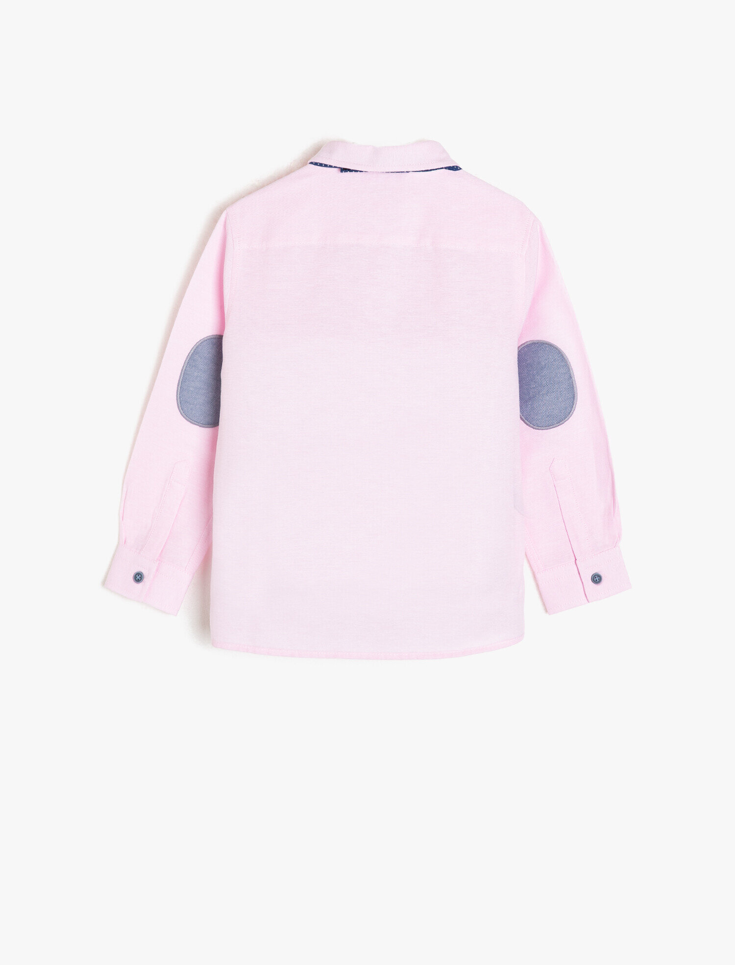 Erkek Çocuk Papyon Detaylı Gömlek Uzun Kollu