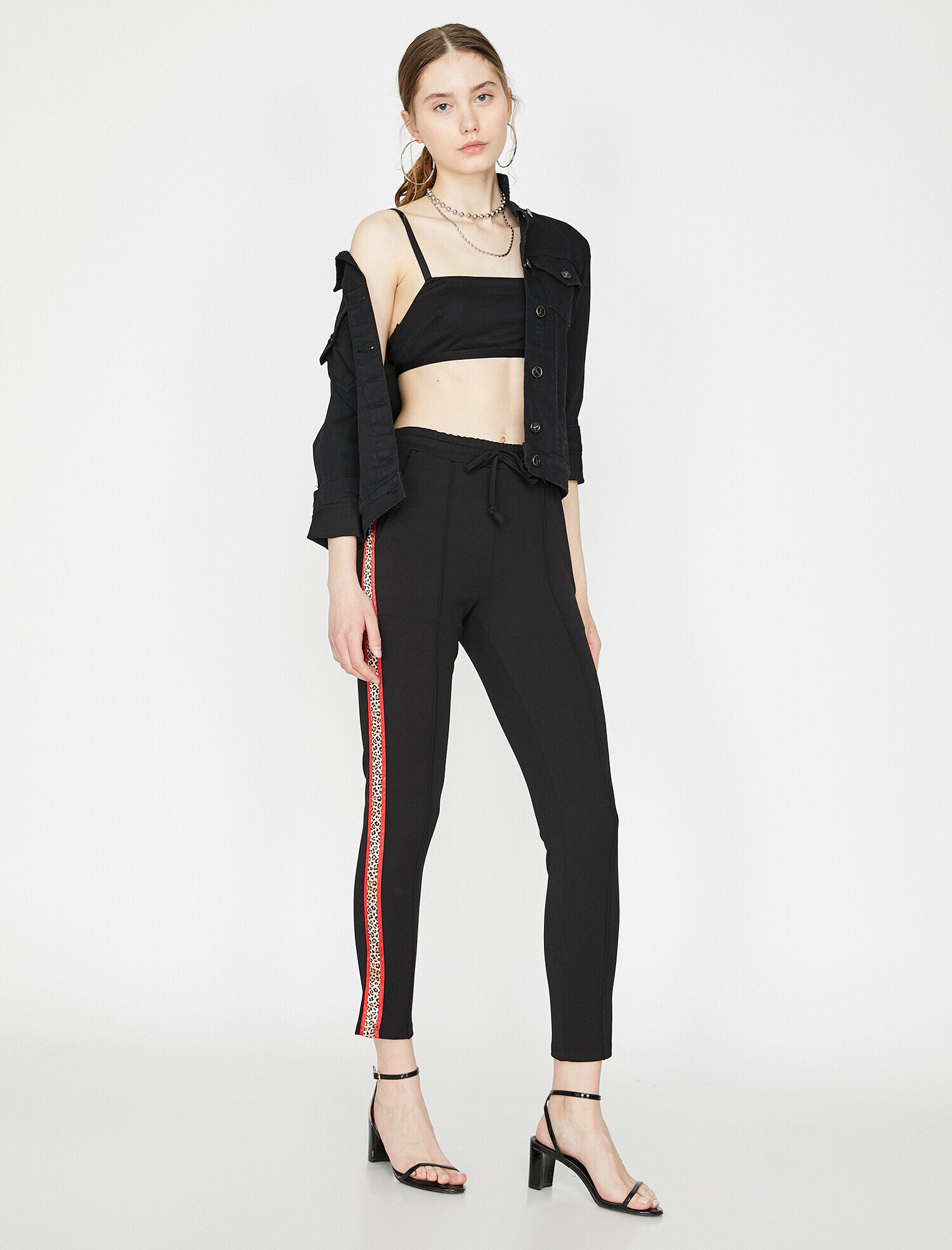   Leopar Desenli Pantolon