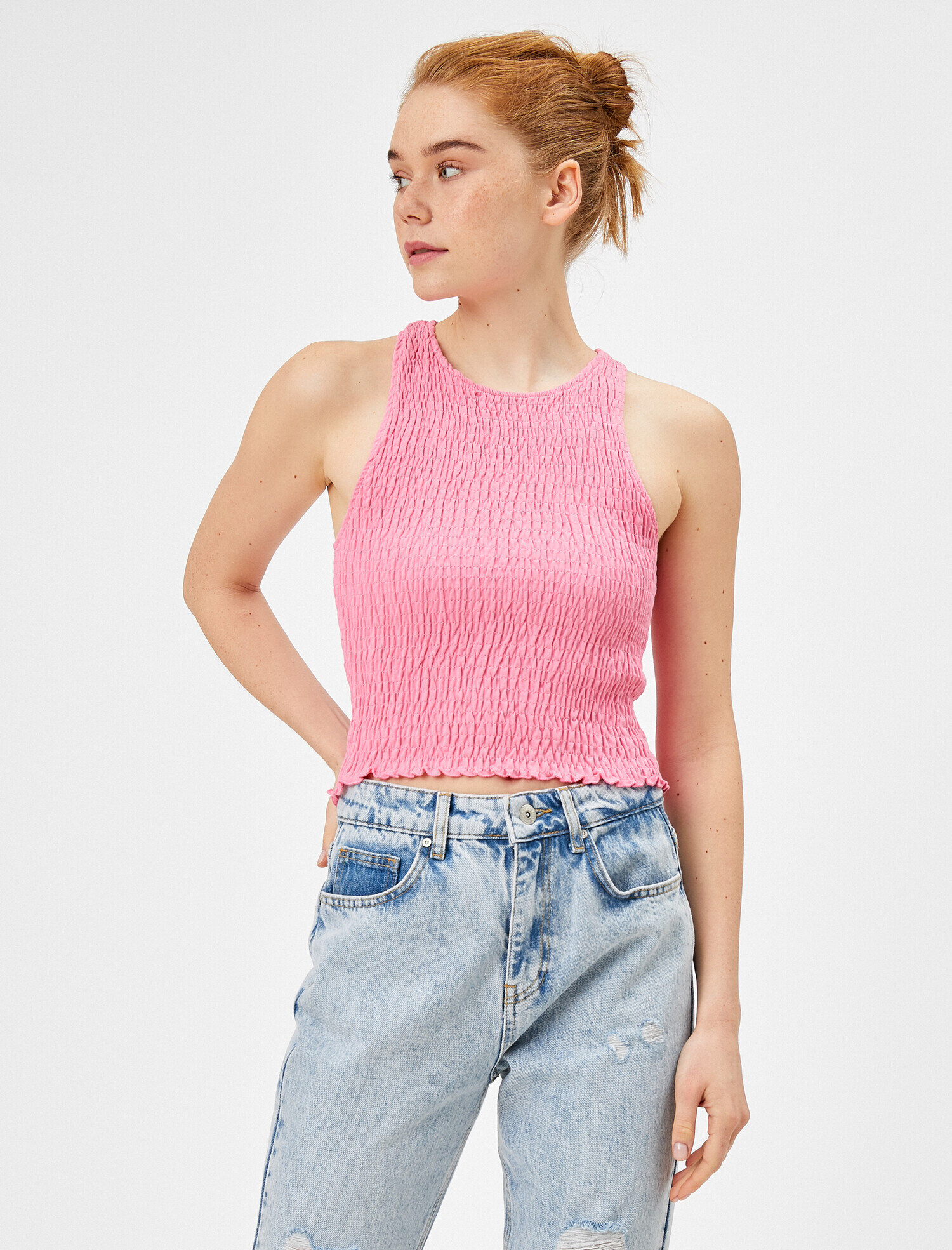   Kolsuz Halter Yaka Atlet