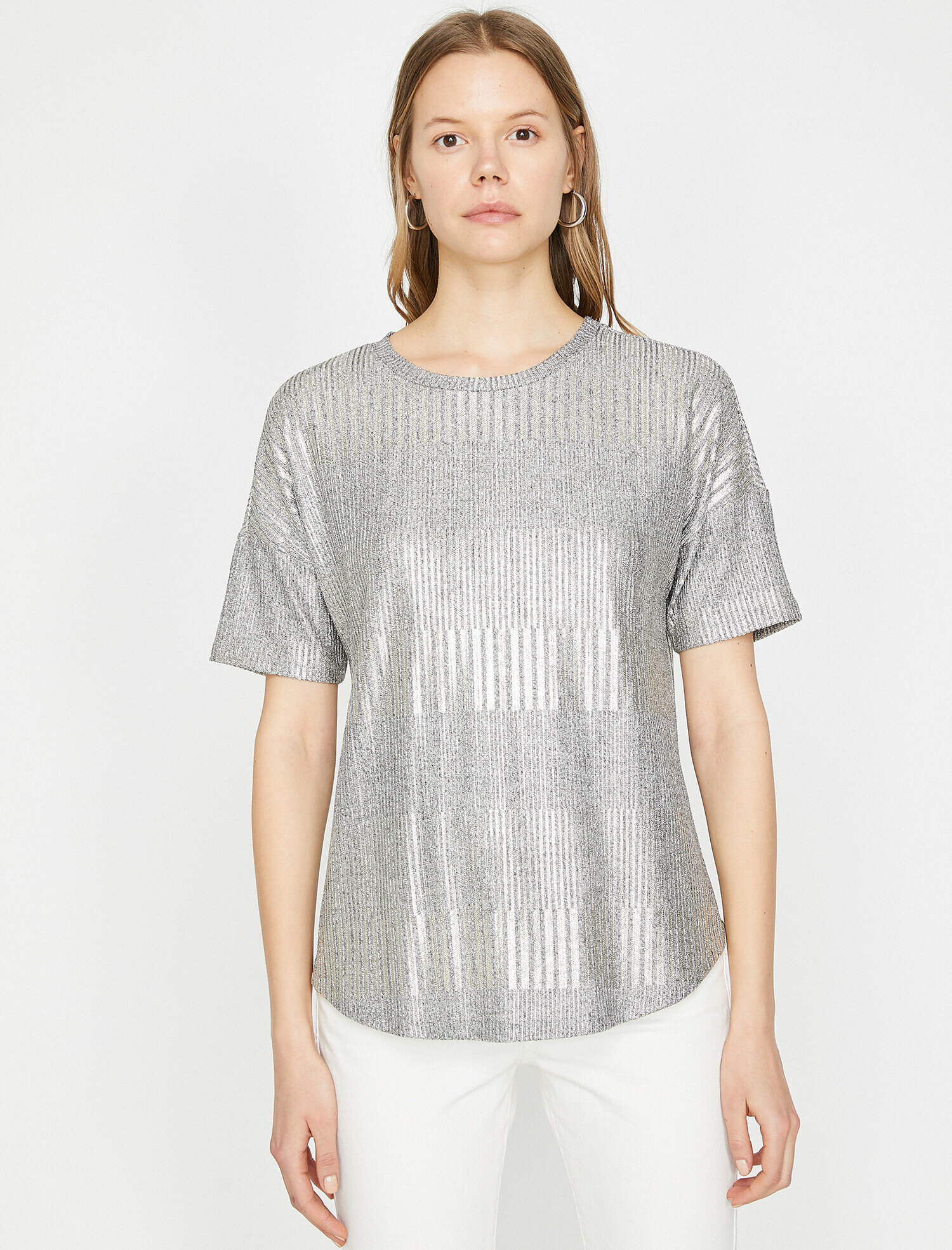   Bisiklet Yaka Tişört