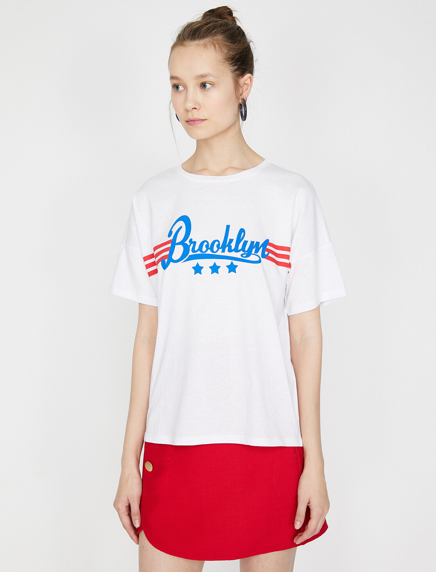   Yazılı Baskılı Tişört