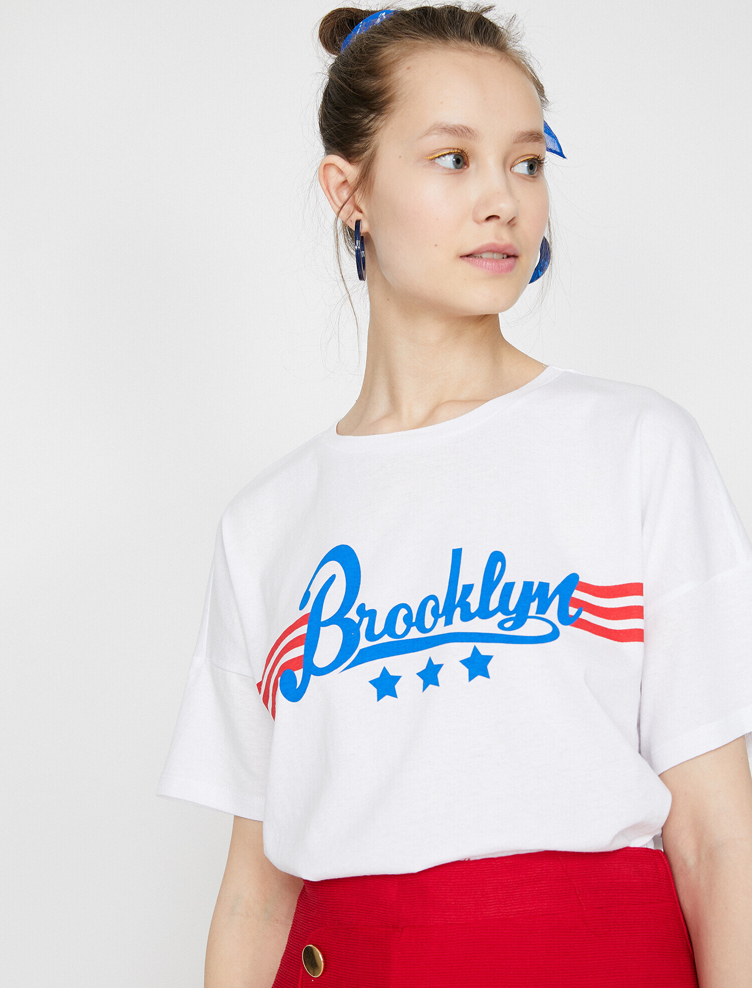   Yazılı Baskılı Tişört