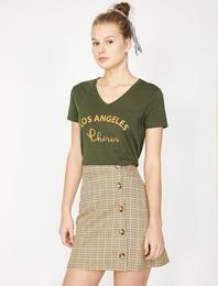 Yazılı Baskılı Tişört