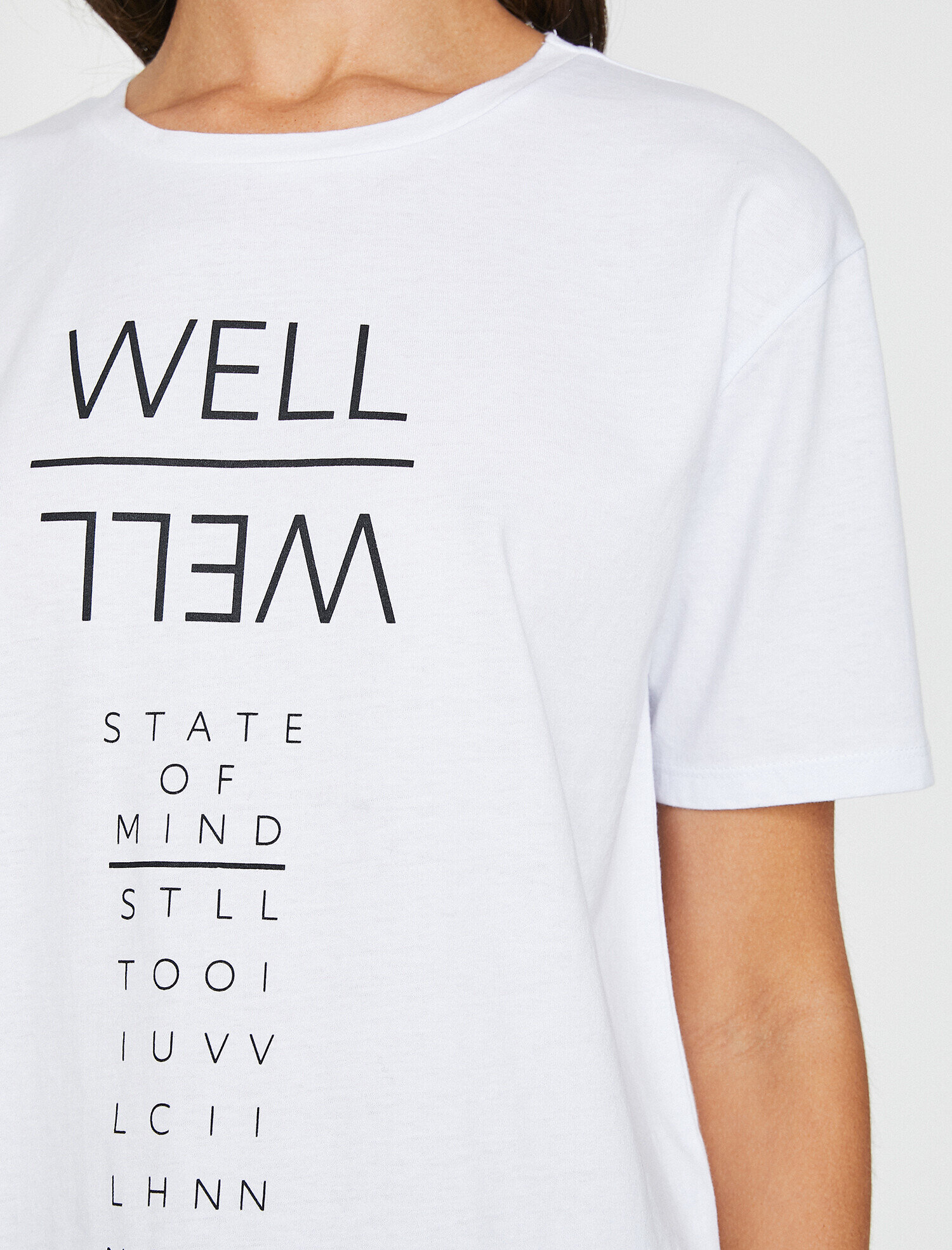   Yazılı Baskılı Tişört