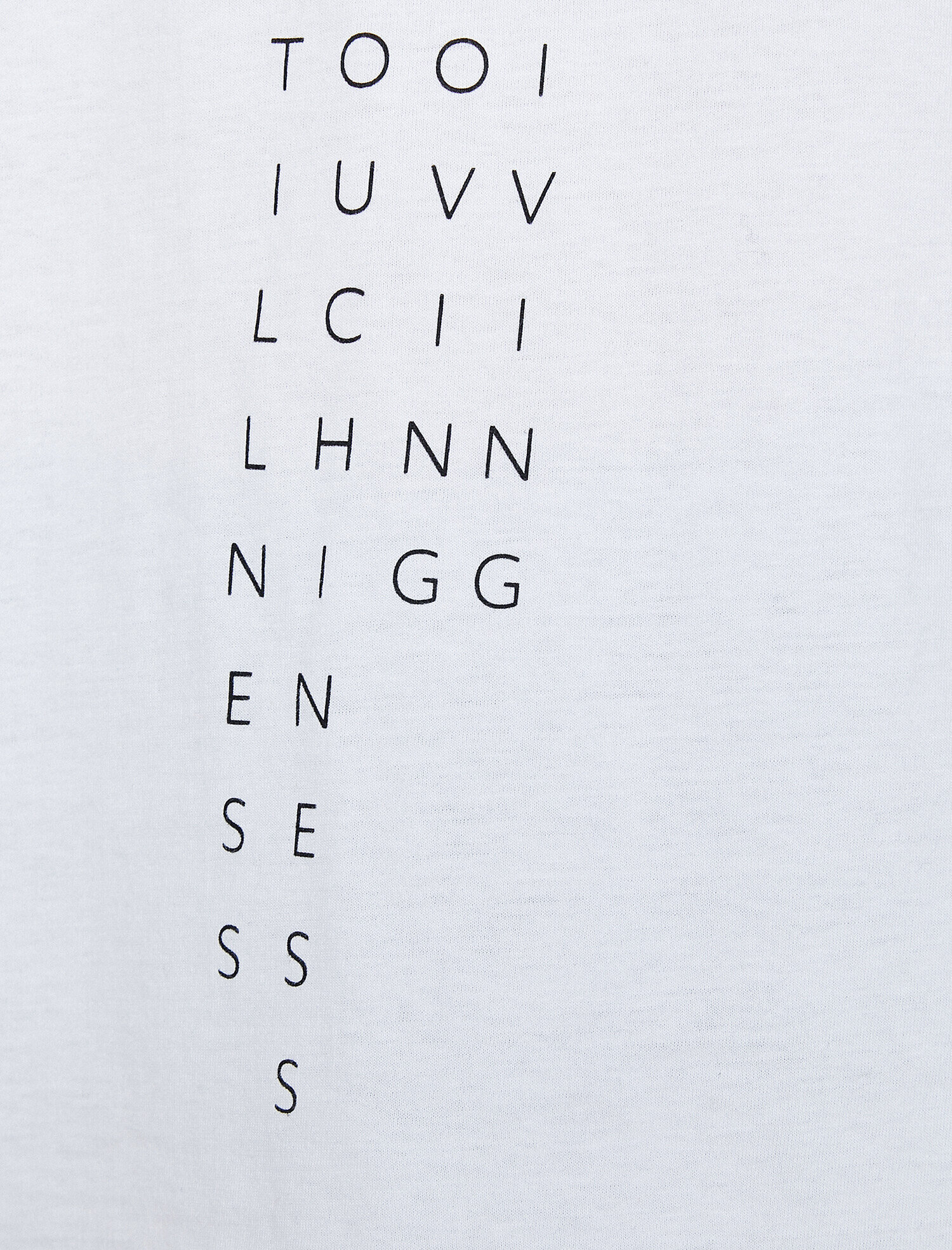   Yazılı Baskılı Tişört