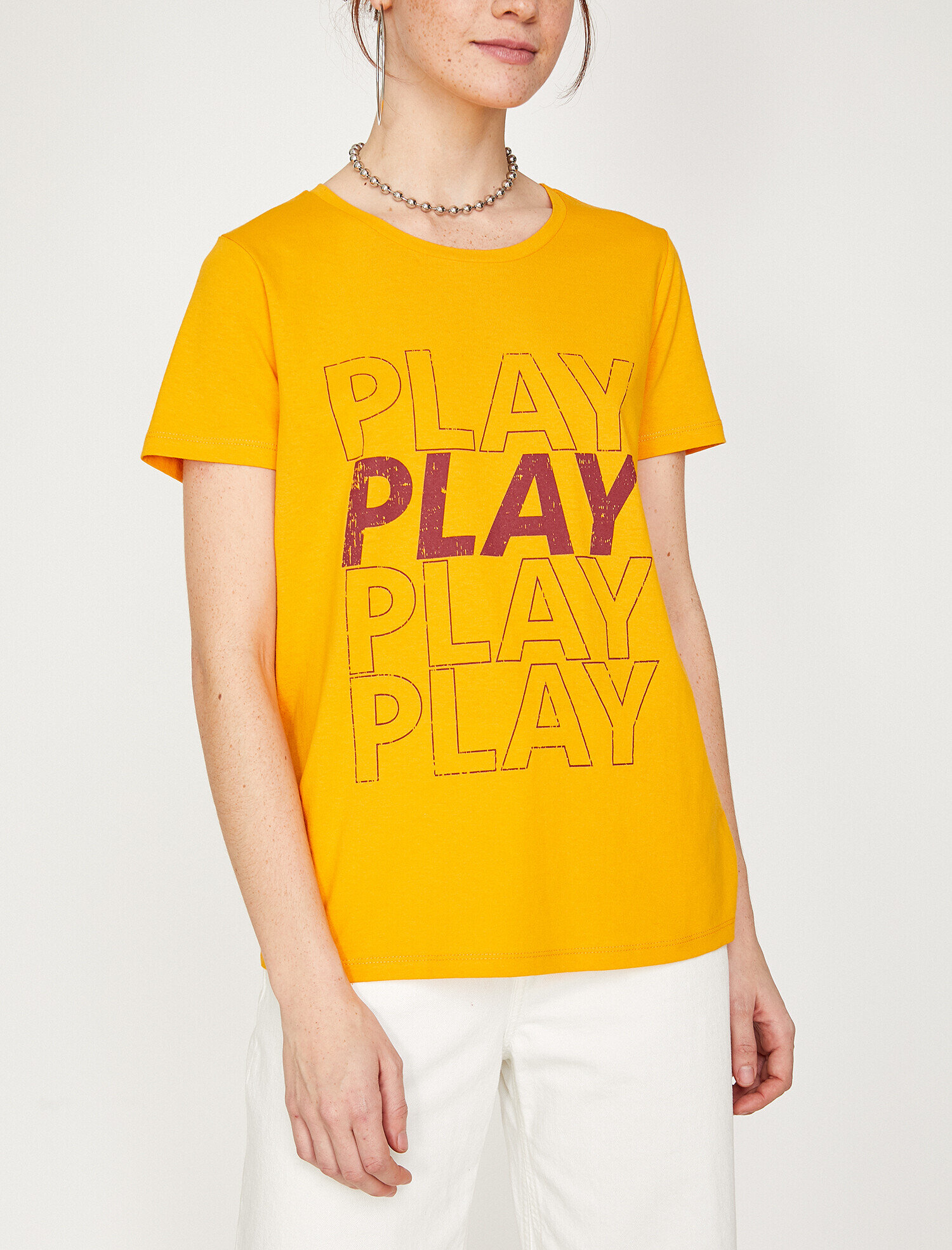   Yazılı Baskılı Tişört