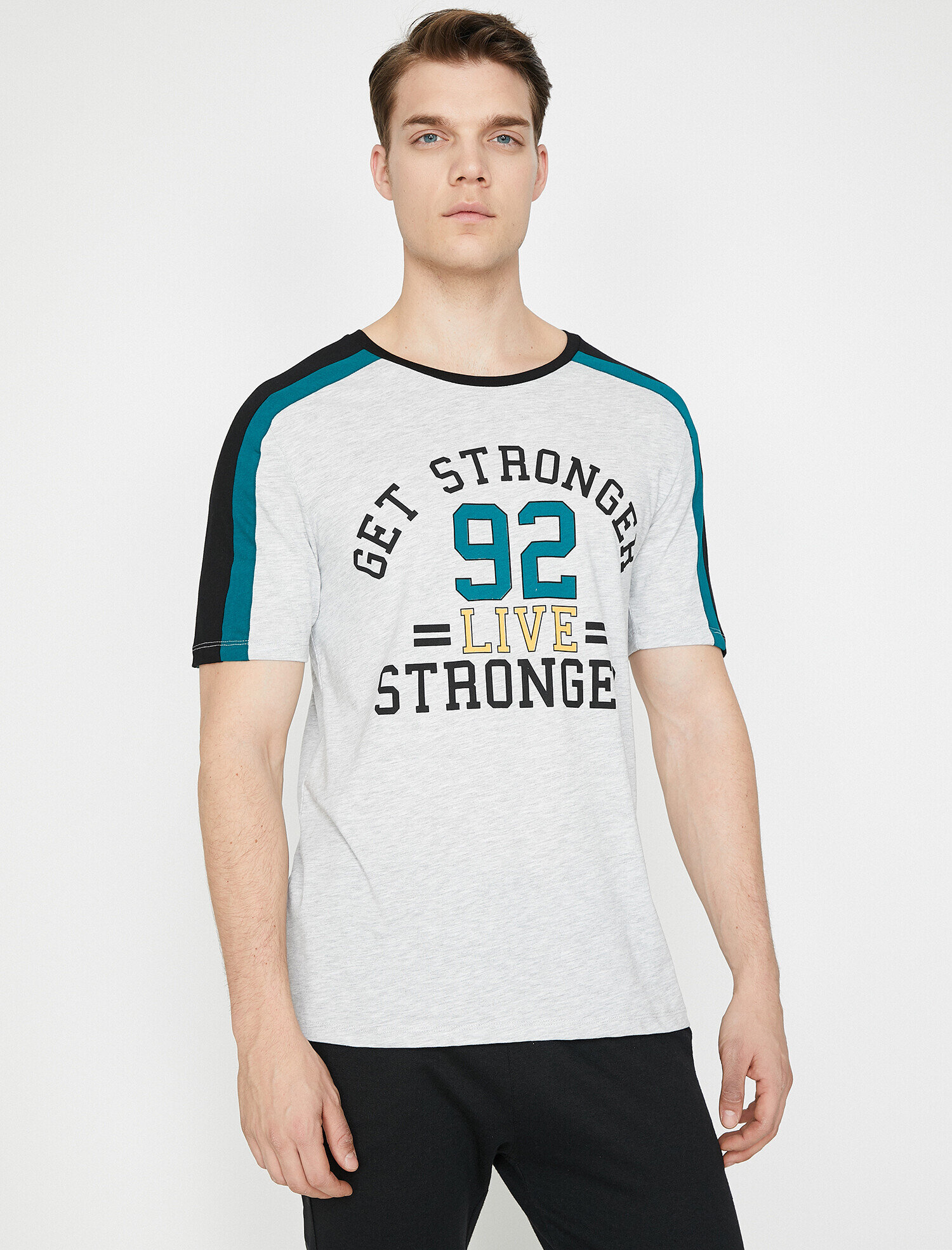   Yazılı Baskılı T-Shirt