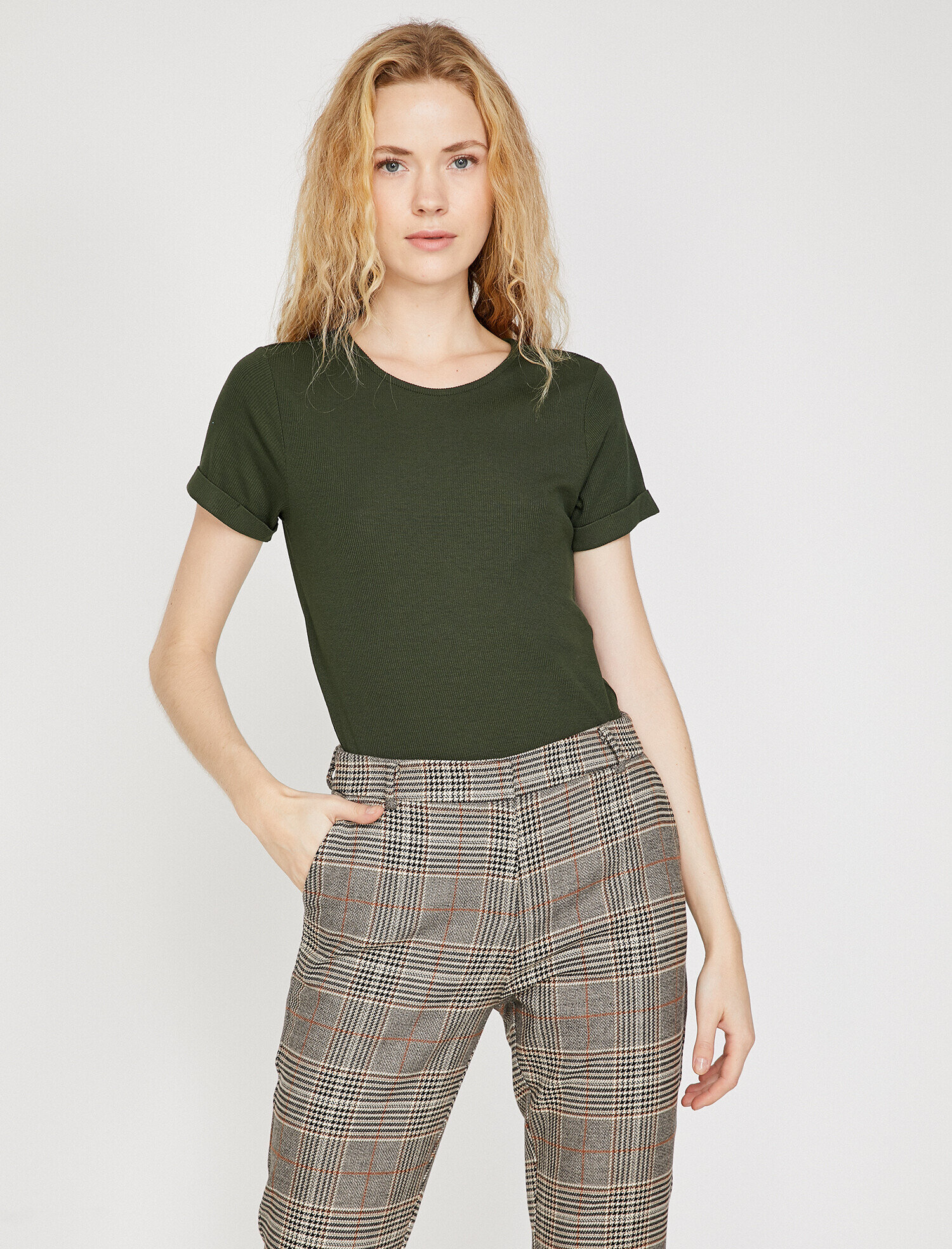   Bisiklet Yaka Tişört