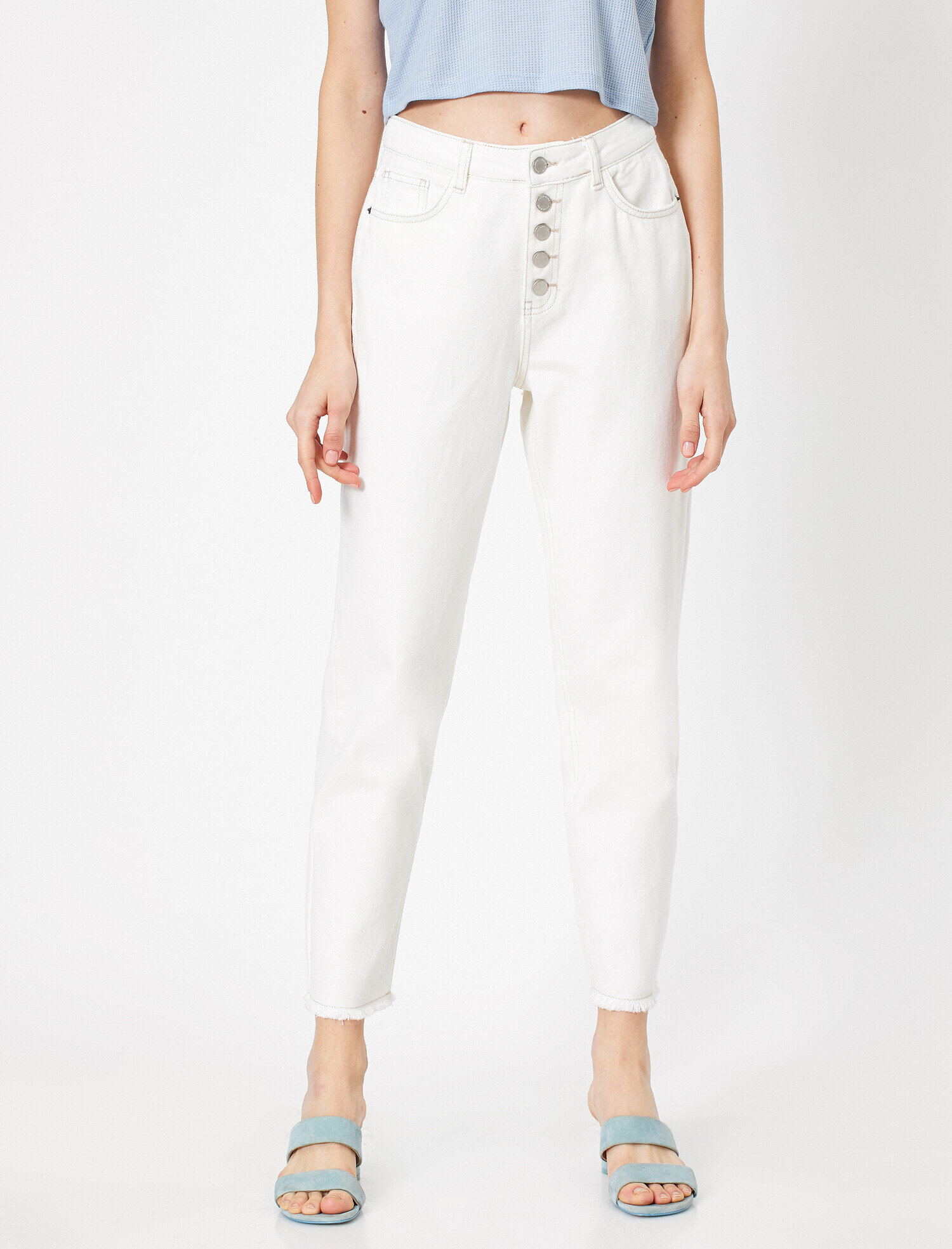   Cep Detaylı Pantolon