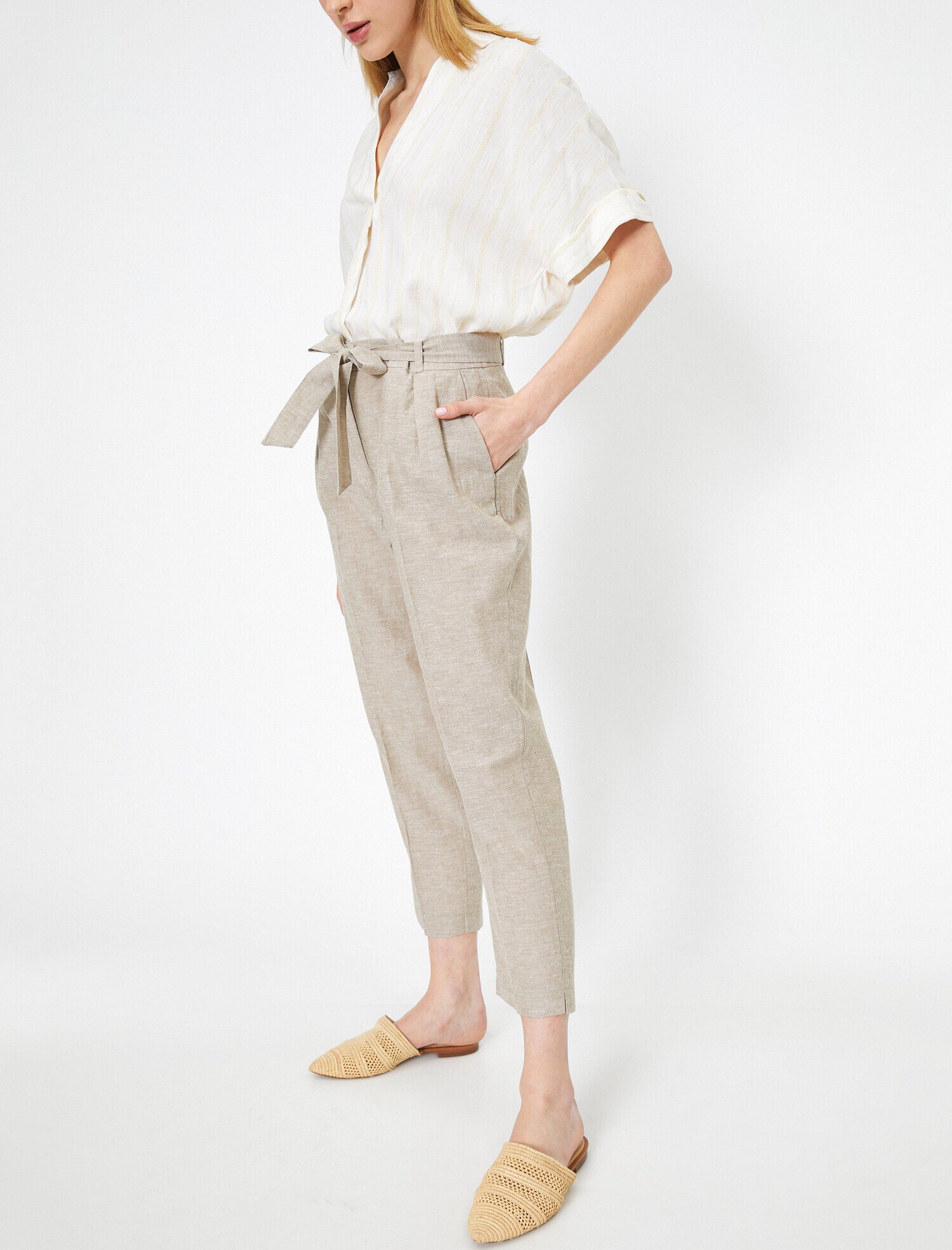   Cep Detaylı Pantolon