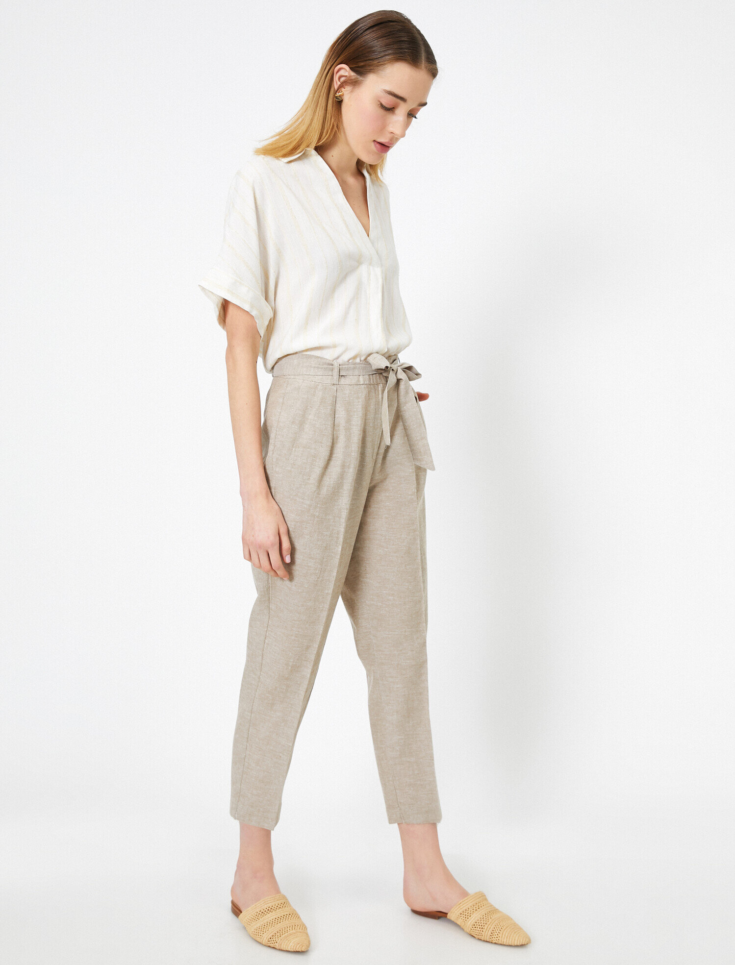   Cep Detaylı Pantolon