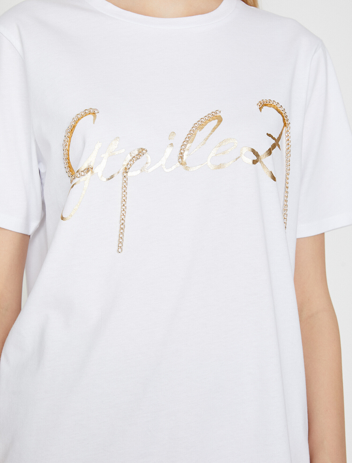   Yazılı Baskılı Tişört