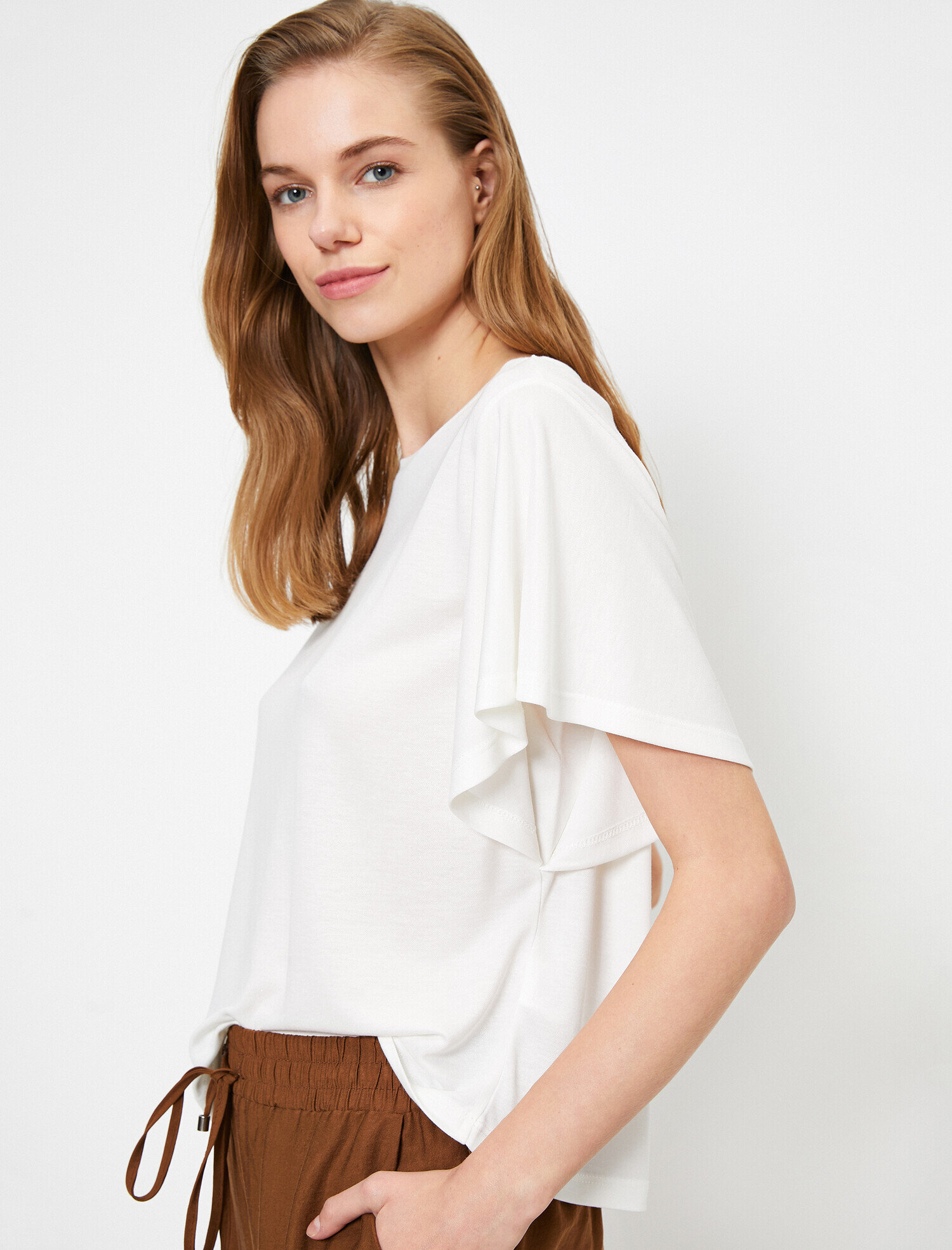   Bisiklet Yaka Kısa Kollu Tişört