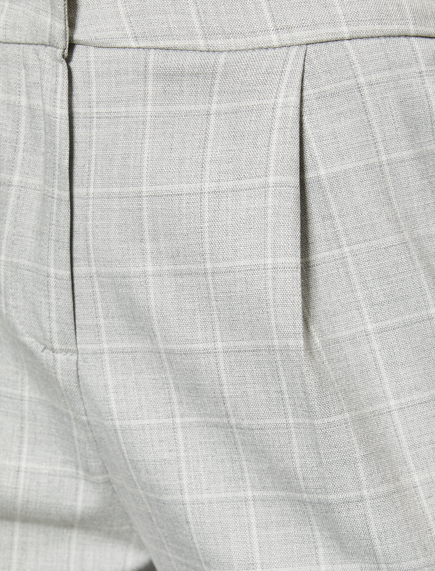   Kareli Pilili Havuç Pantolon