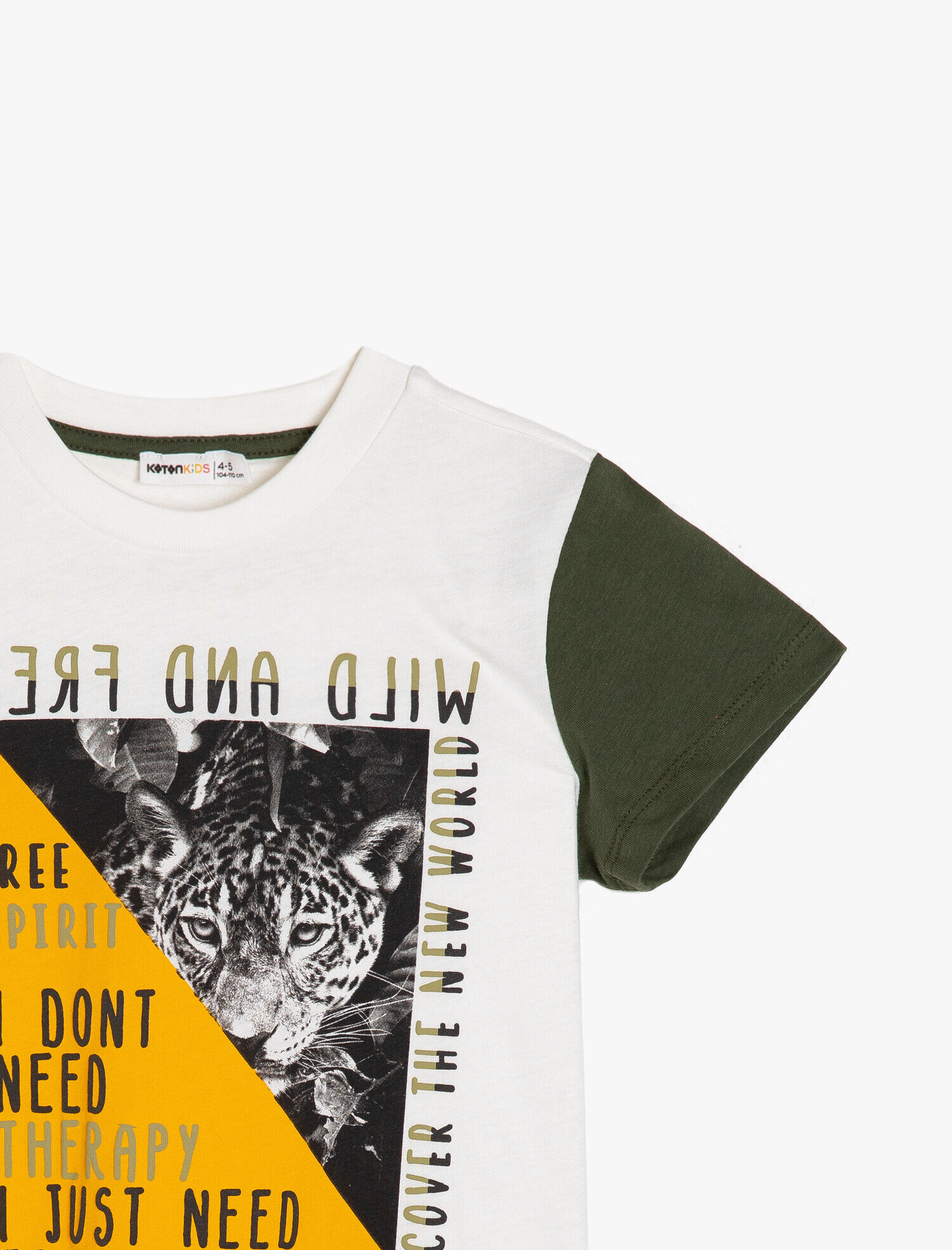 Erkek Çocuk Baskılı Tişört Kısa Kollu Bisiklet Yaka