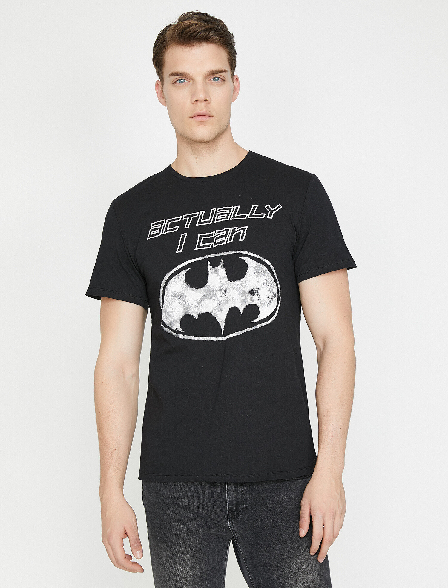   Batman Lisanslı Baskılı Tişört