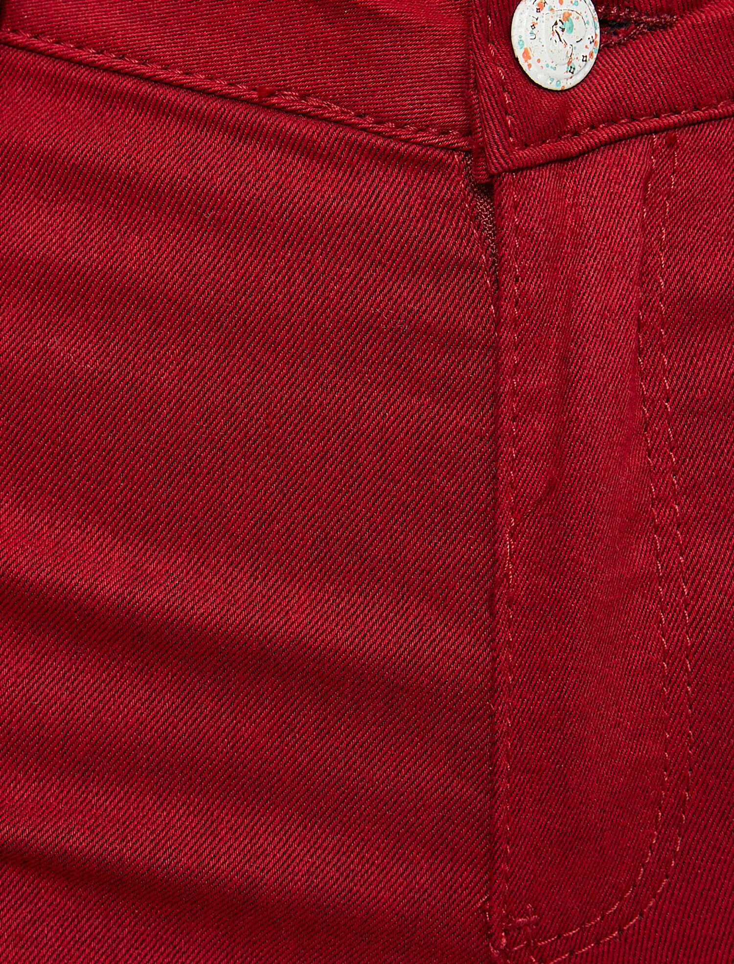   Kot Pantolon Dar Kesim Yüksek Bel Dar Paça