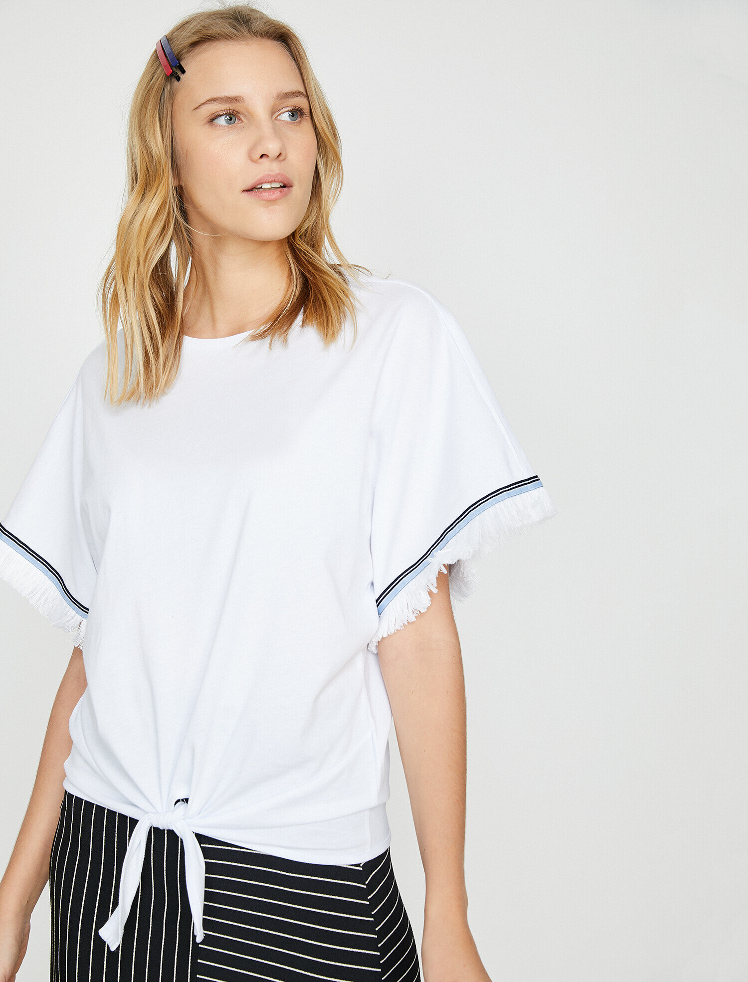   Bağlamalı Tişört