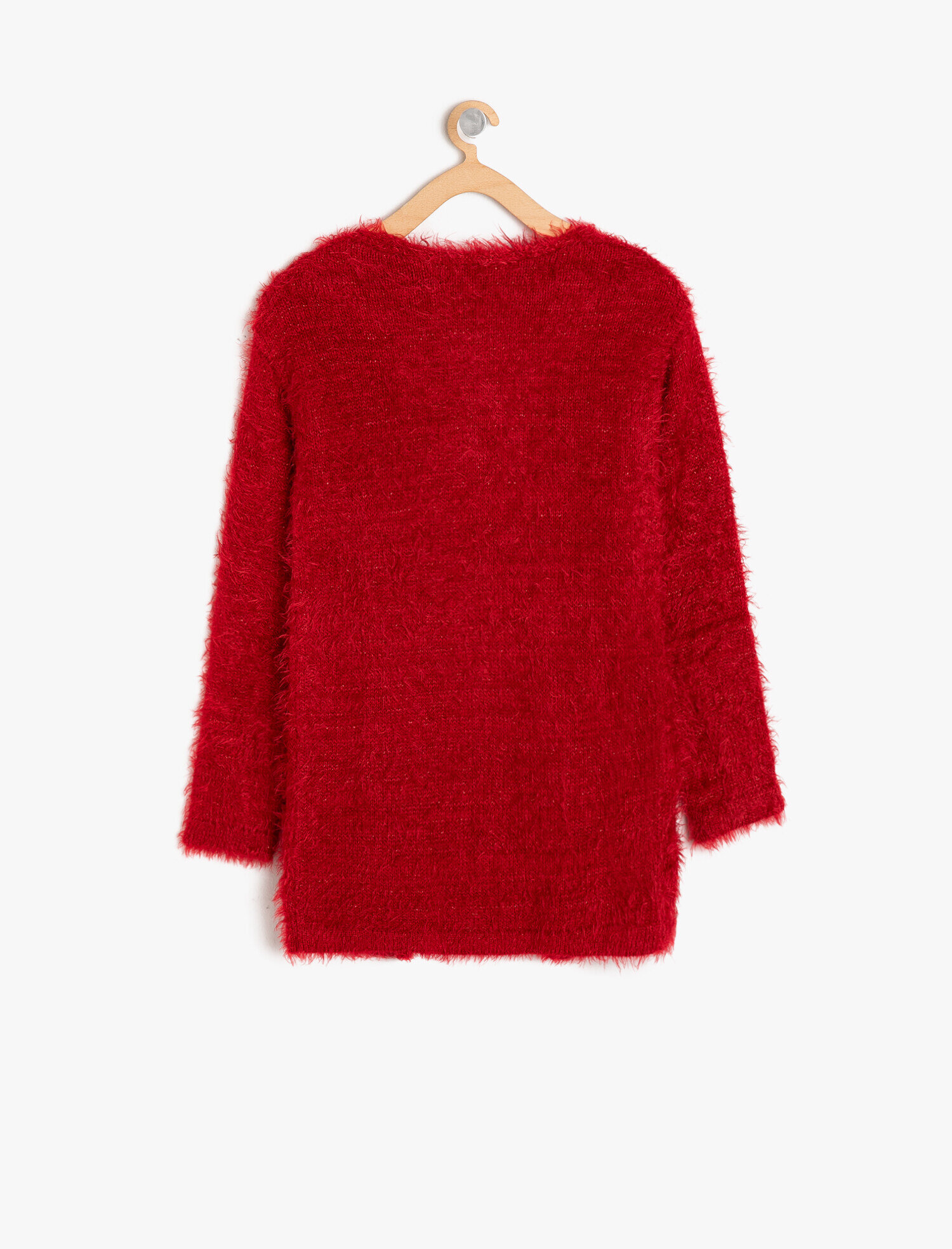  Kız Çocuk Cep Detaylı Triko Hırka