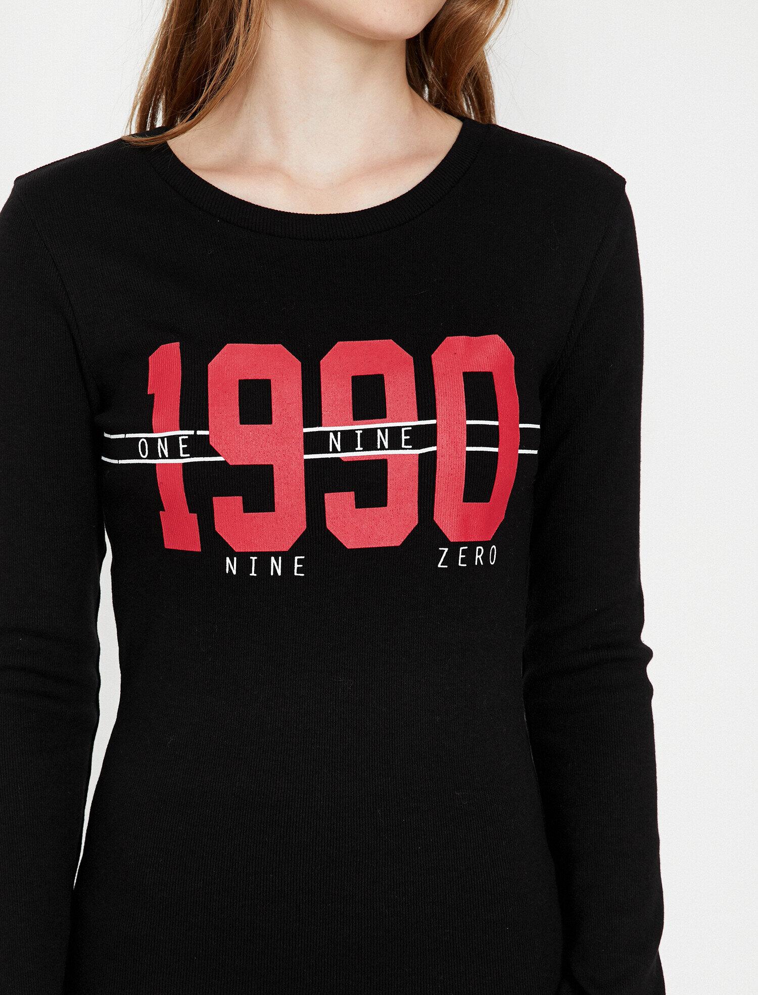   Yazılı Baskılı Elbise