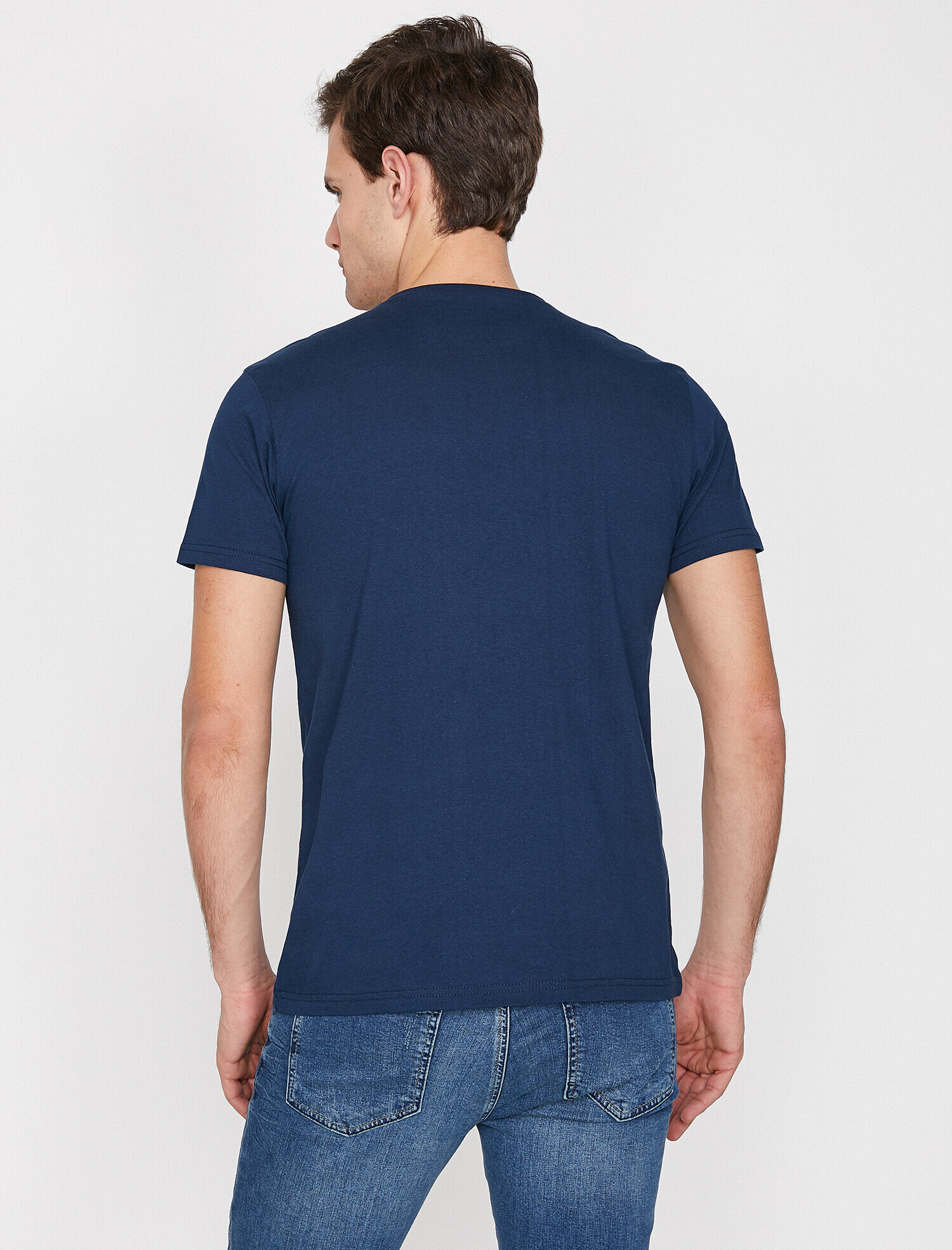   Baskılı Tişört Kısa Kollu