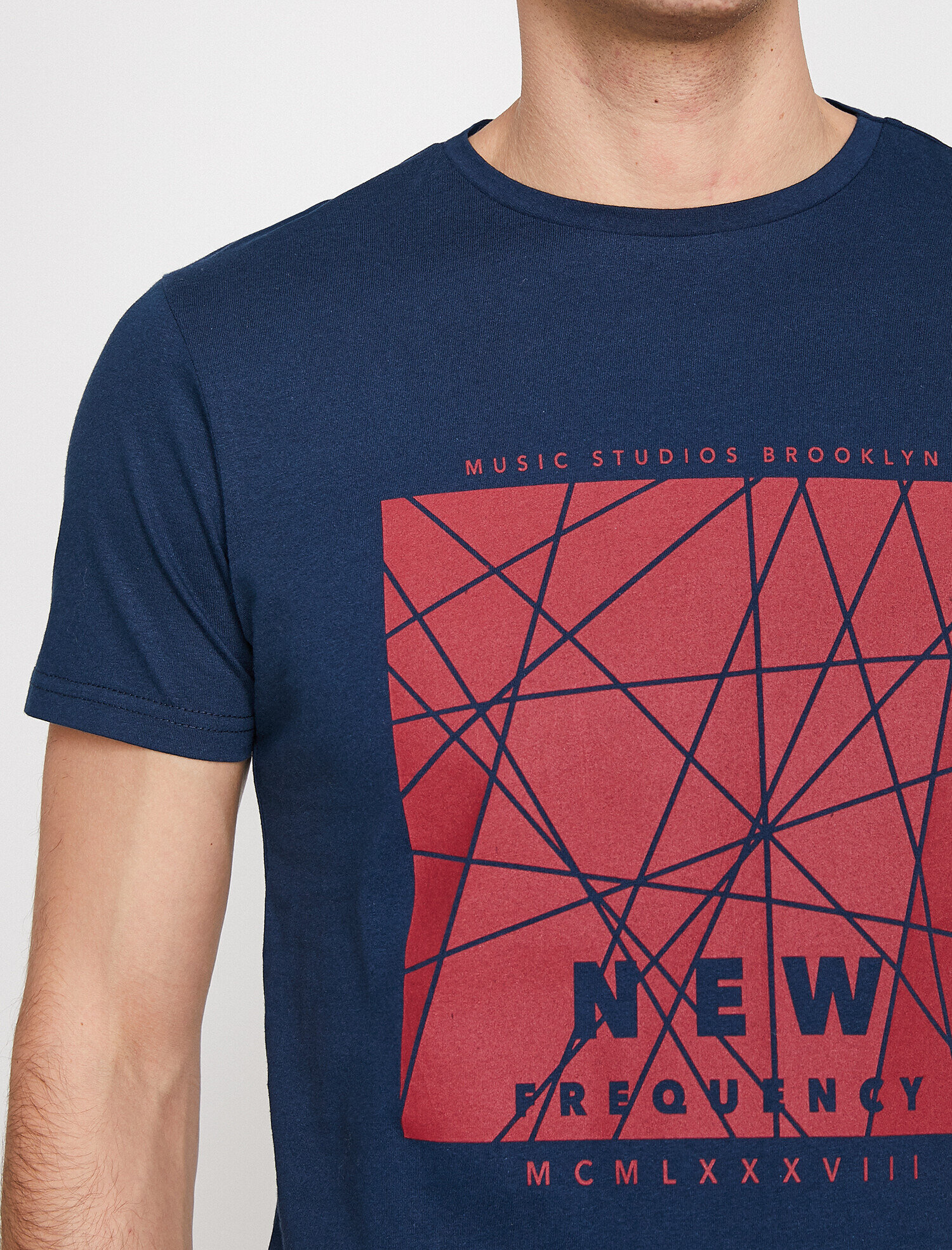   Baskılı Tişört Kısa Kollu