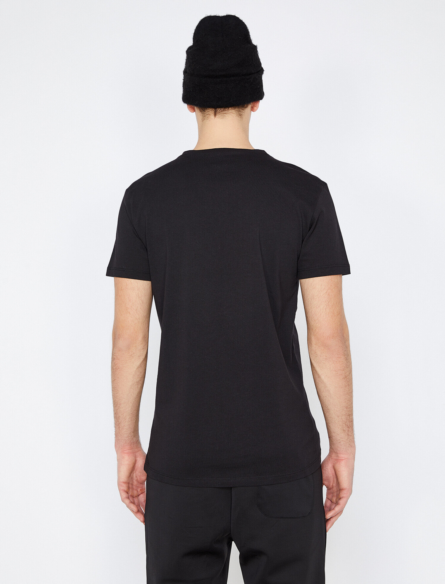 Baskılı Tişört Kısa Kollu