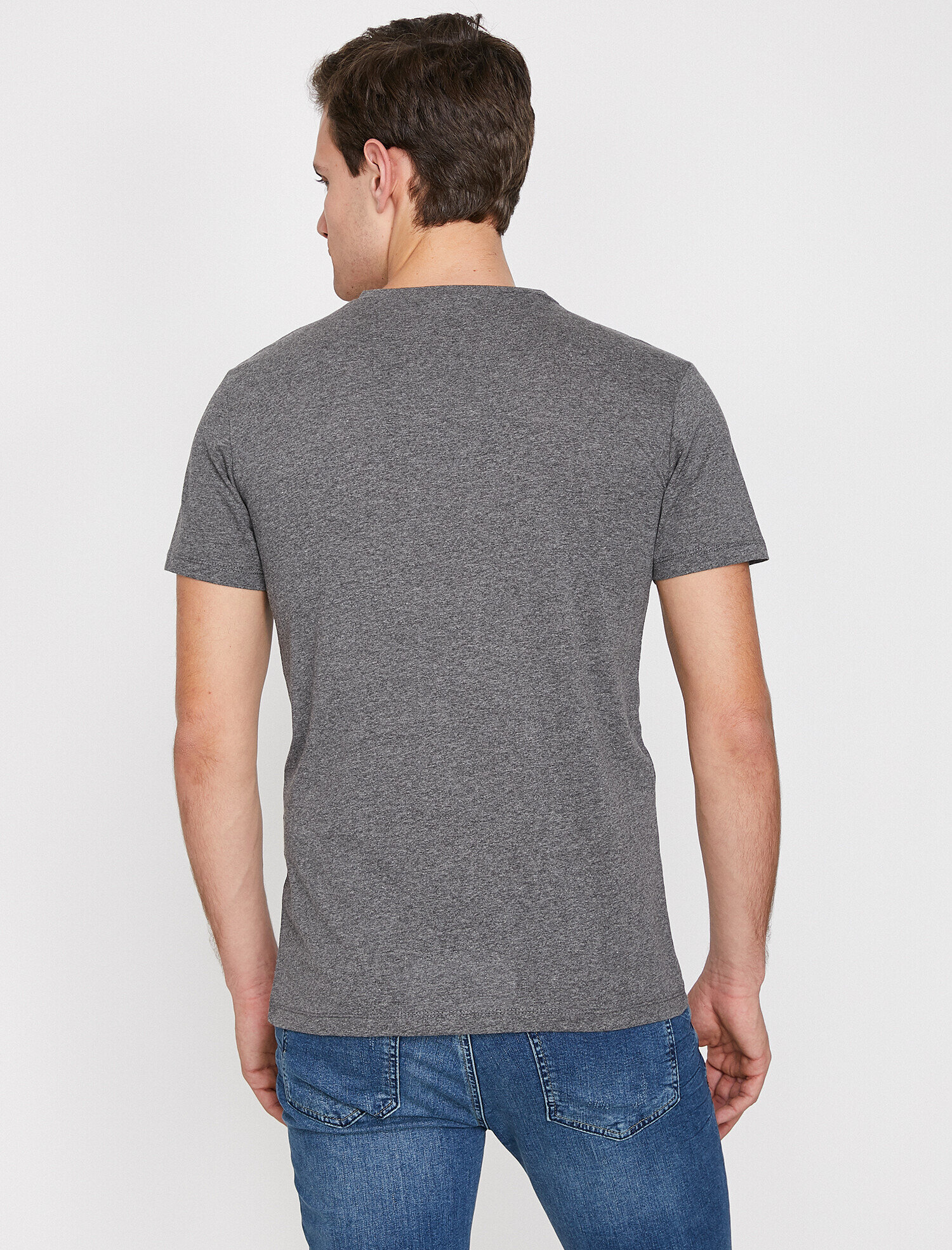   Baskılı Tişört Kısa Kollu