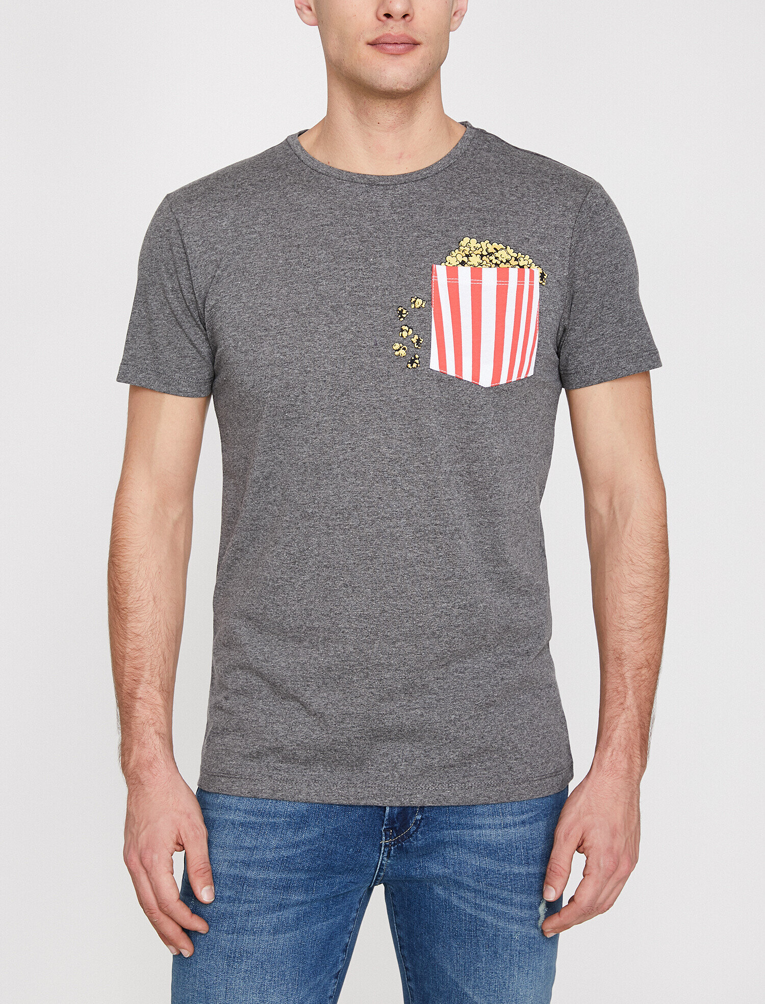   Baskılı Tişört Kısa Kollu