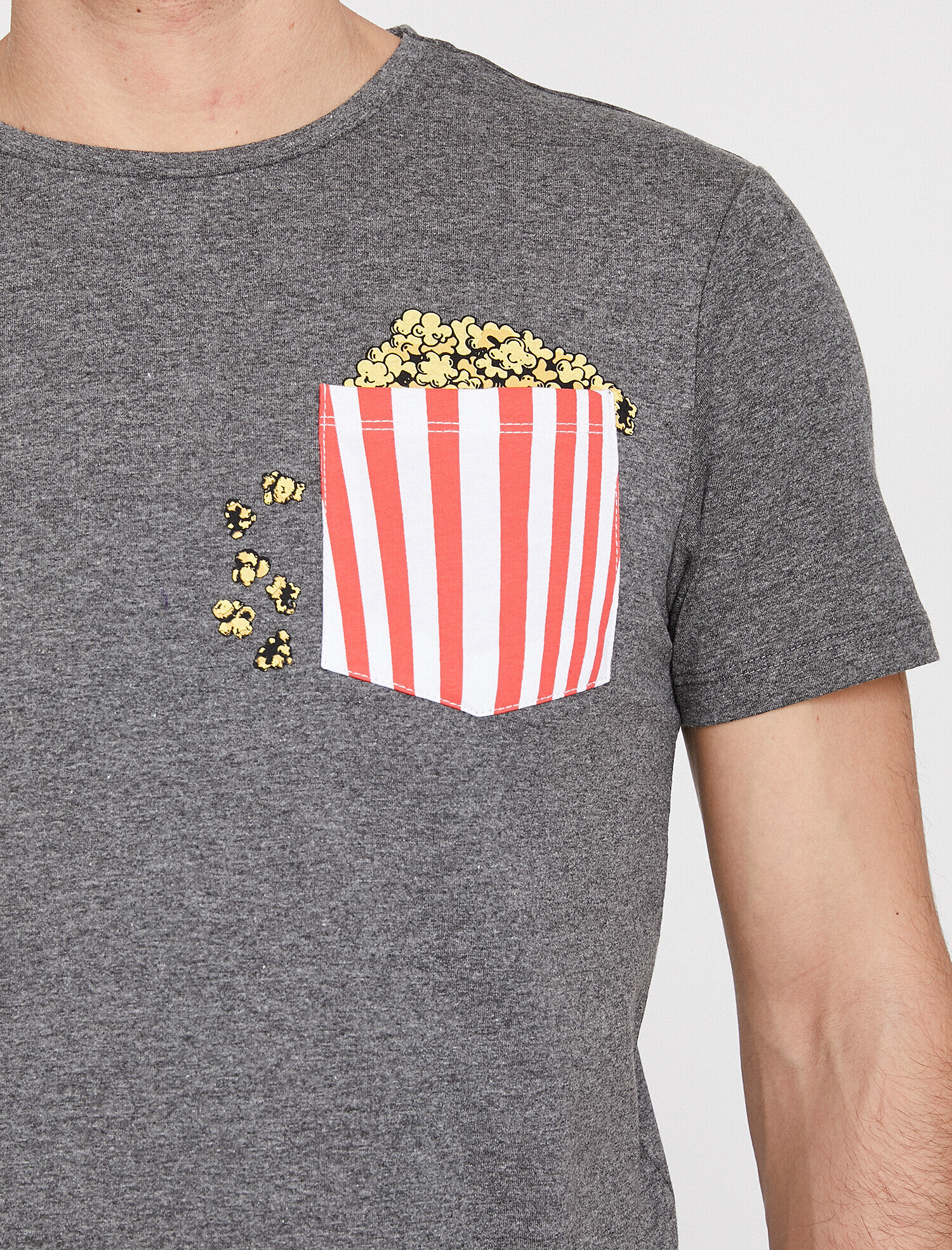   Baskılı Tişört Kısa Kollu